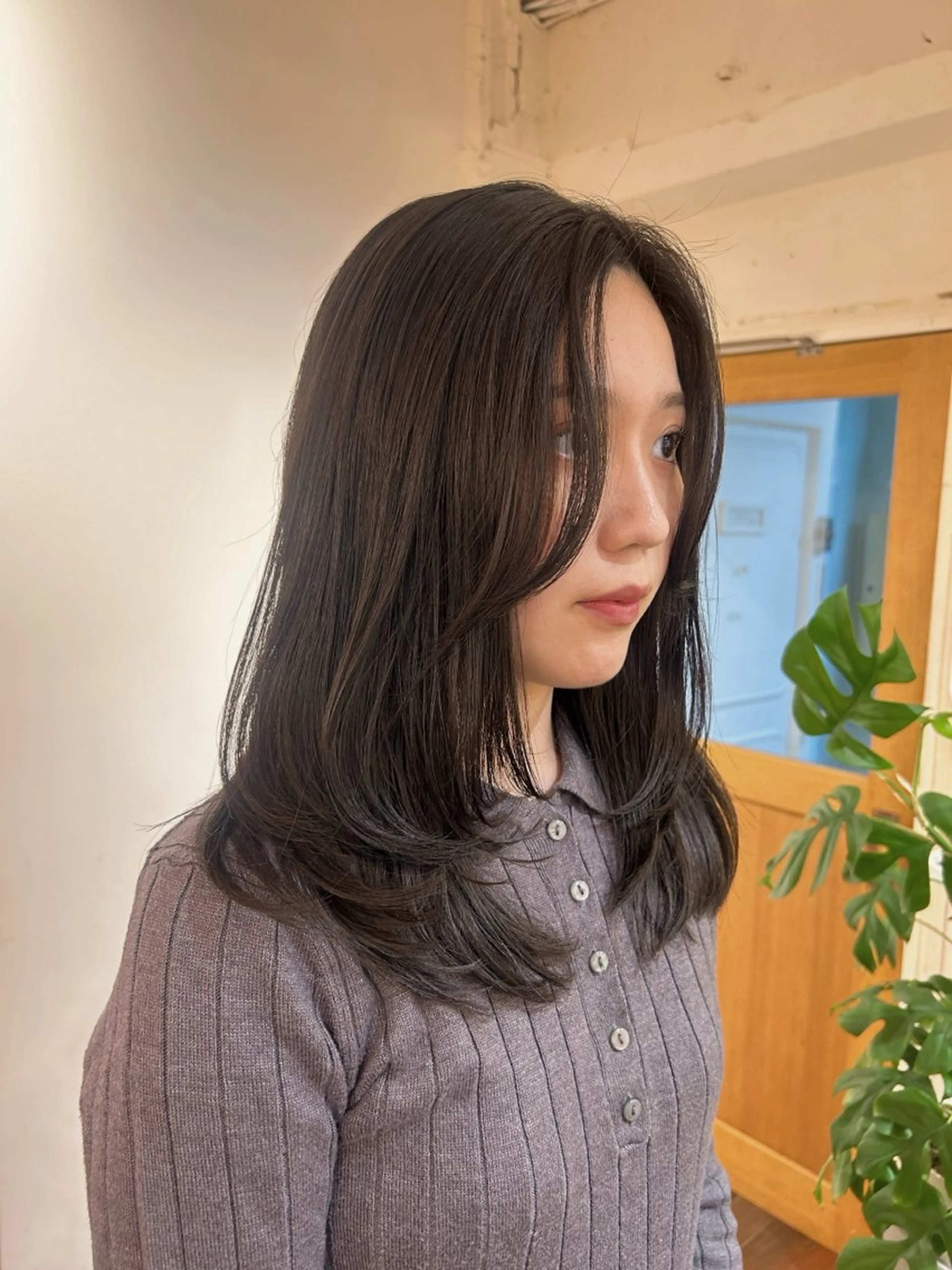 ロング レイヤーカット カット トリートメント UNU【ユヌ】所属・＊UNU＊ RICOのヘアスタイル