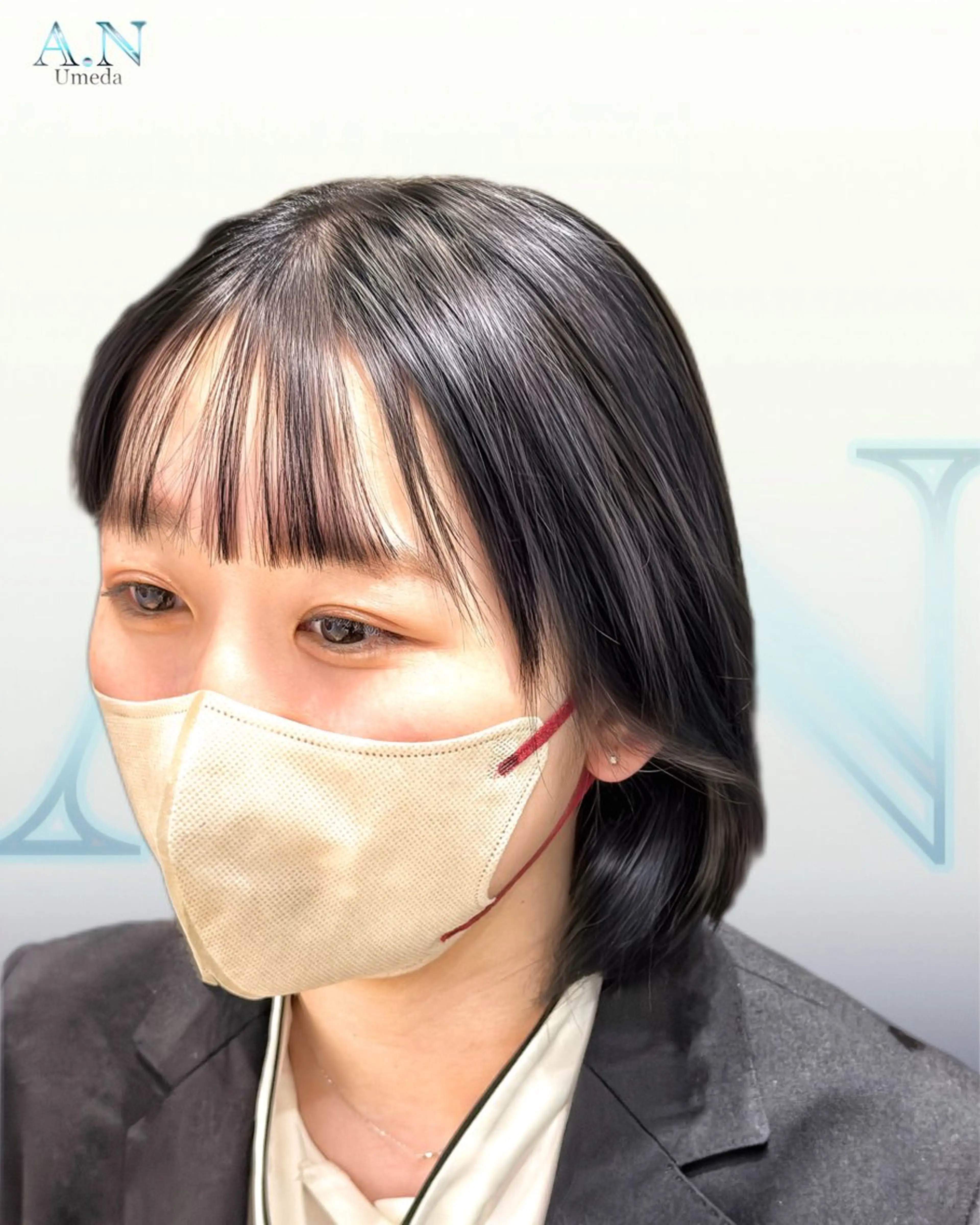 ショート カラー カット ヘアカラー トリートメント 似合わせカット/韓国 特化/梅田/Eveのヘアスタイル
