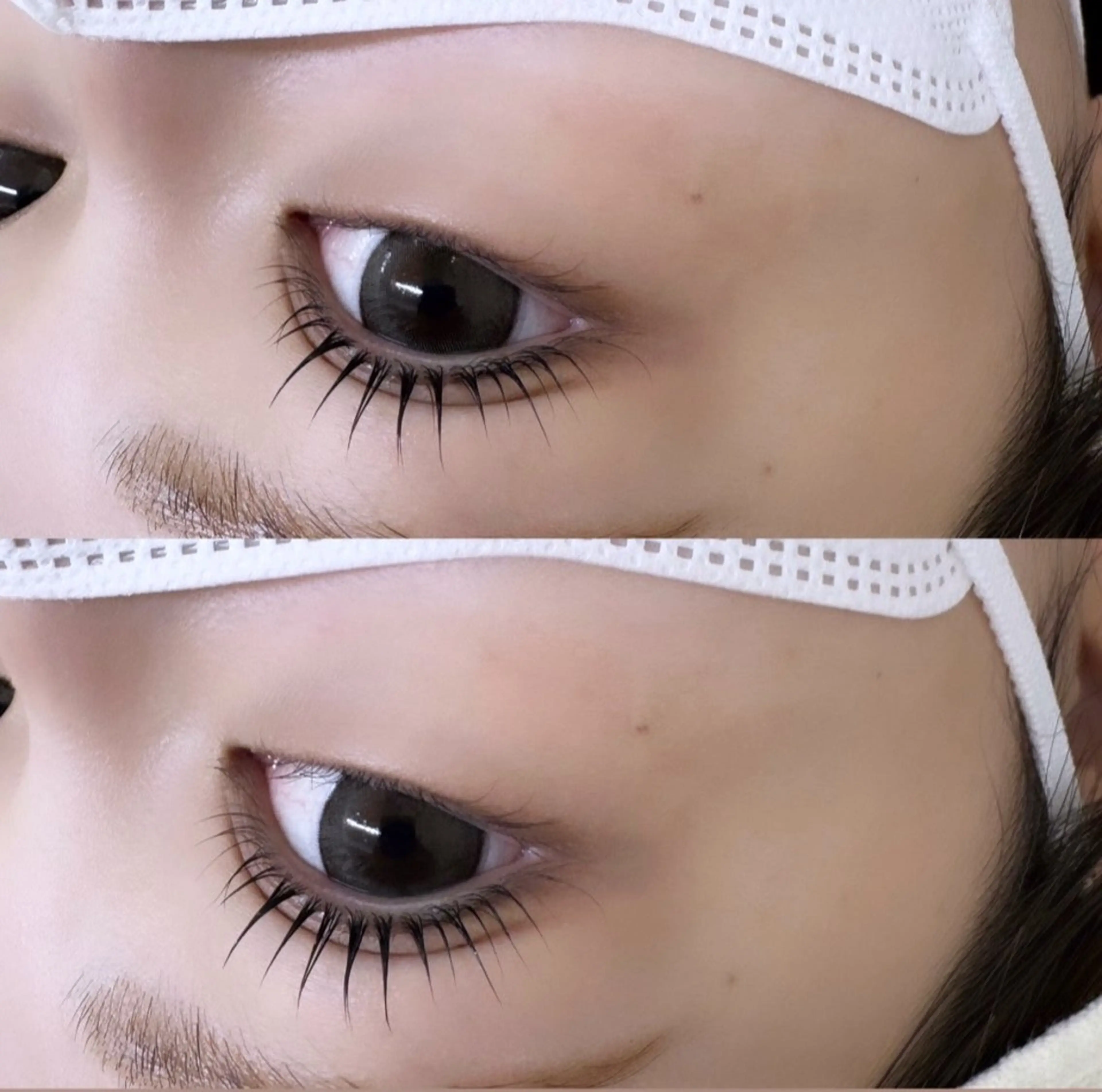 マツエク・マツパ パリジェンヌラッシュリフト 一重×まつ毛パーマ モアナ KARINのマツエク・マツパデザイン