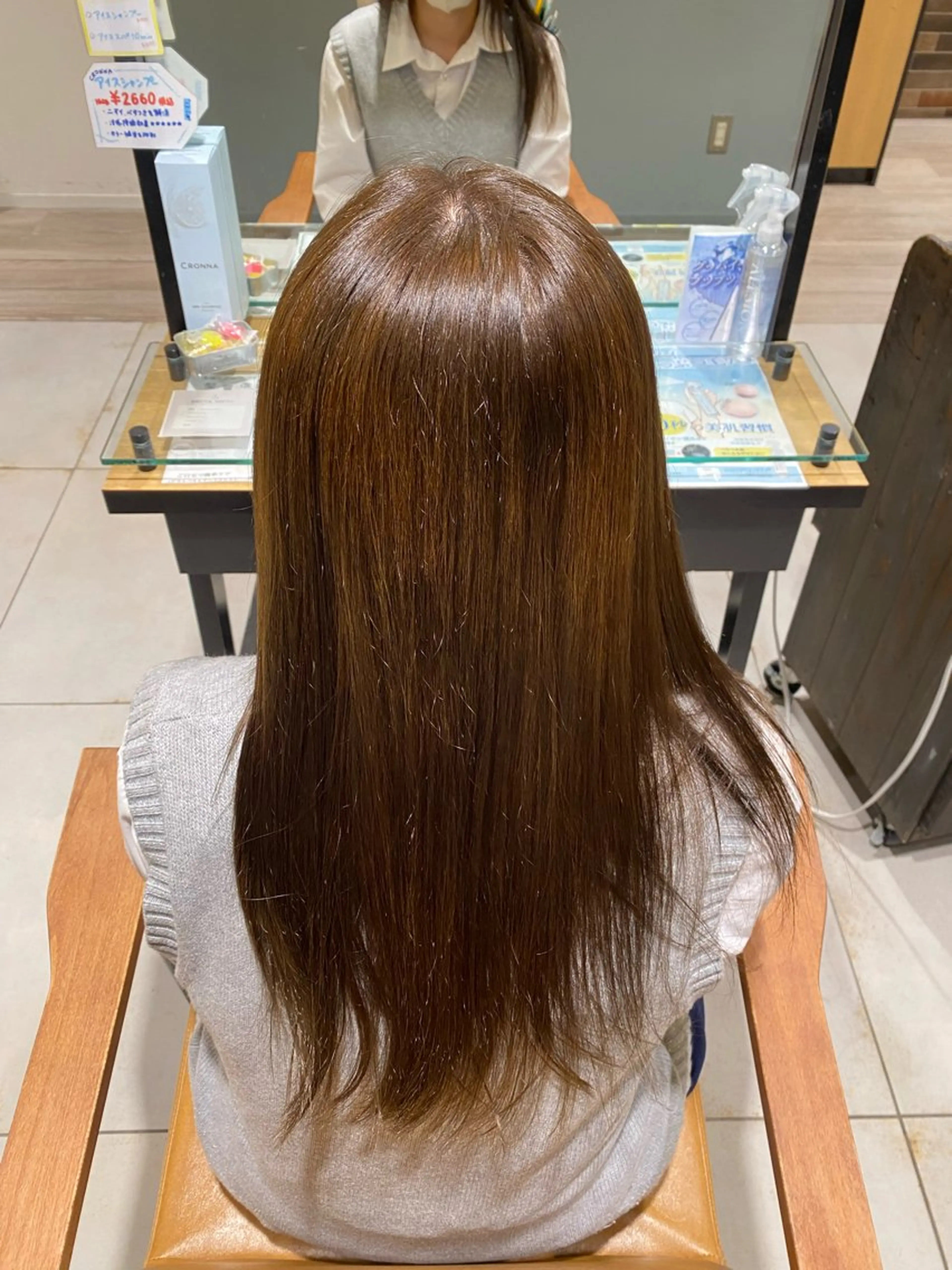 ロング ヘアカラー 暖色/透明感/うる艶 HIMEKAのヘアスタイル