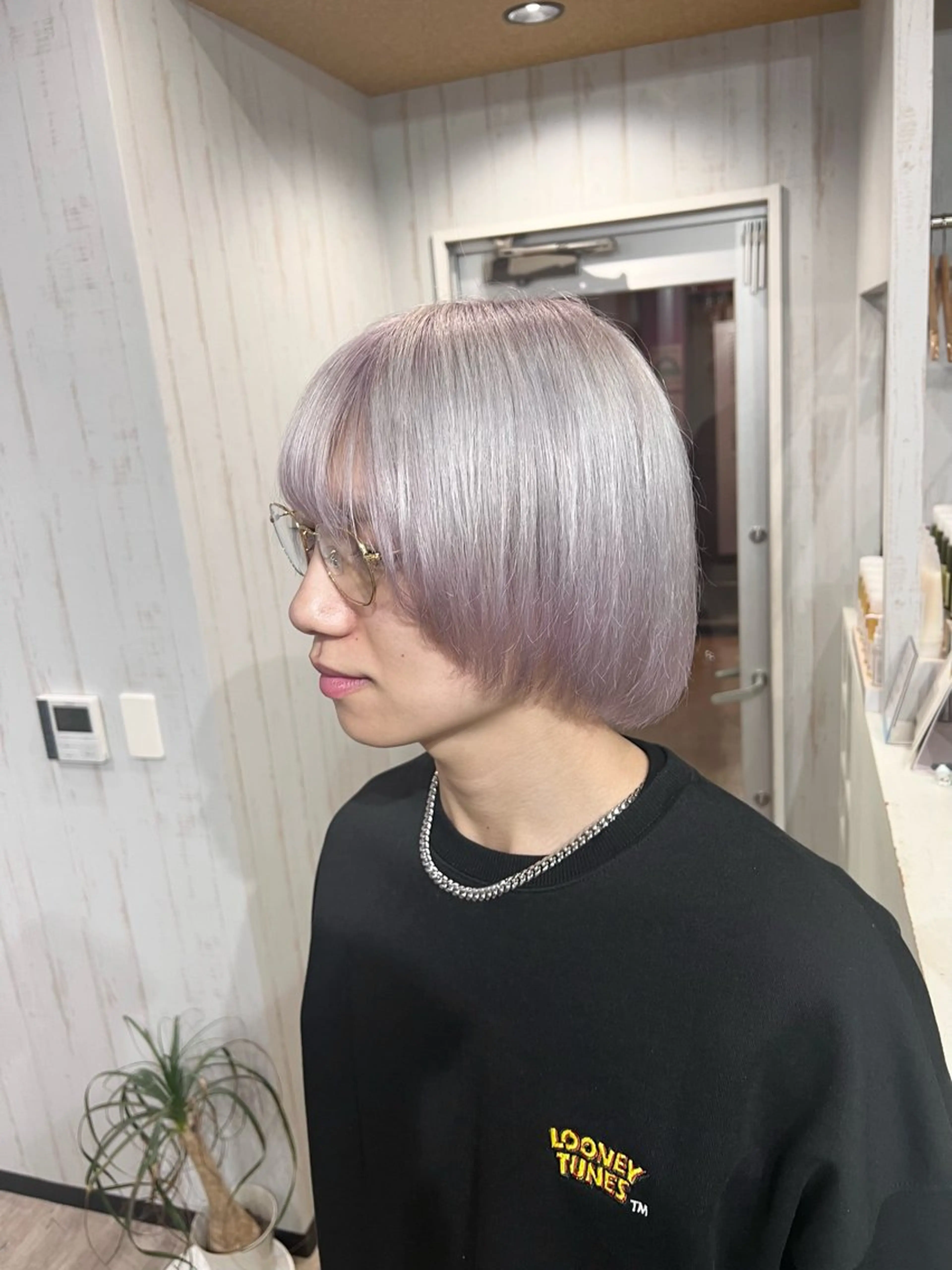 カラー メンズ カット ヘアカラー トリートメント 艶髪/ハイトーン特化 店長/SHOHEIのヘアスタイル