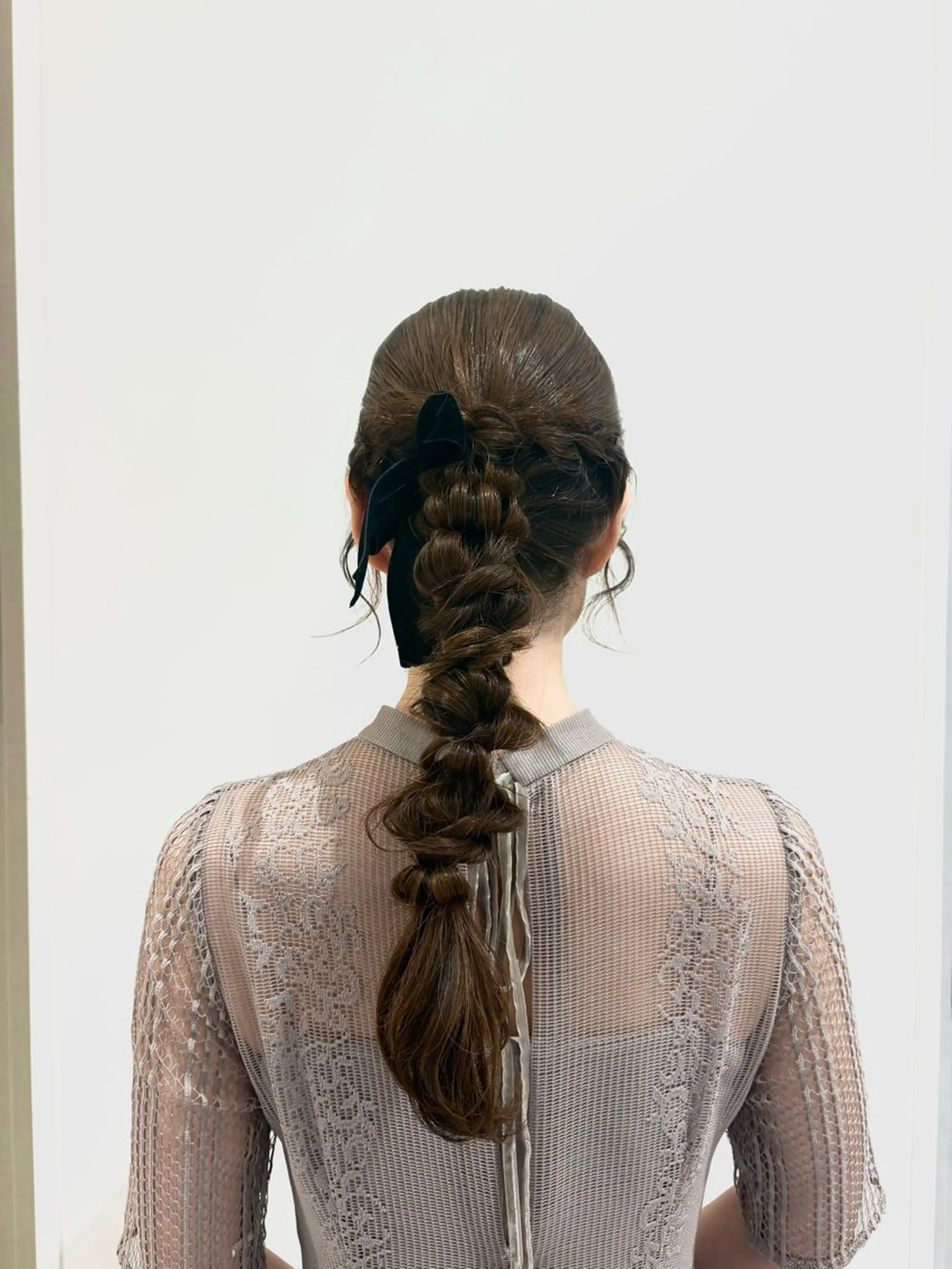 ヘアアレンジ ヘアセット 💗暖色/ブリーチ/ レイヤー/横浜/メイのヘアスタイル