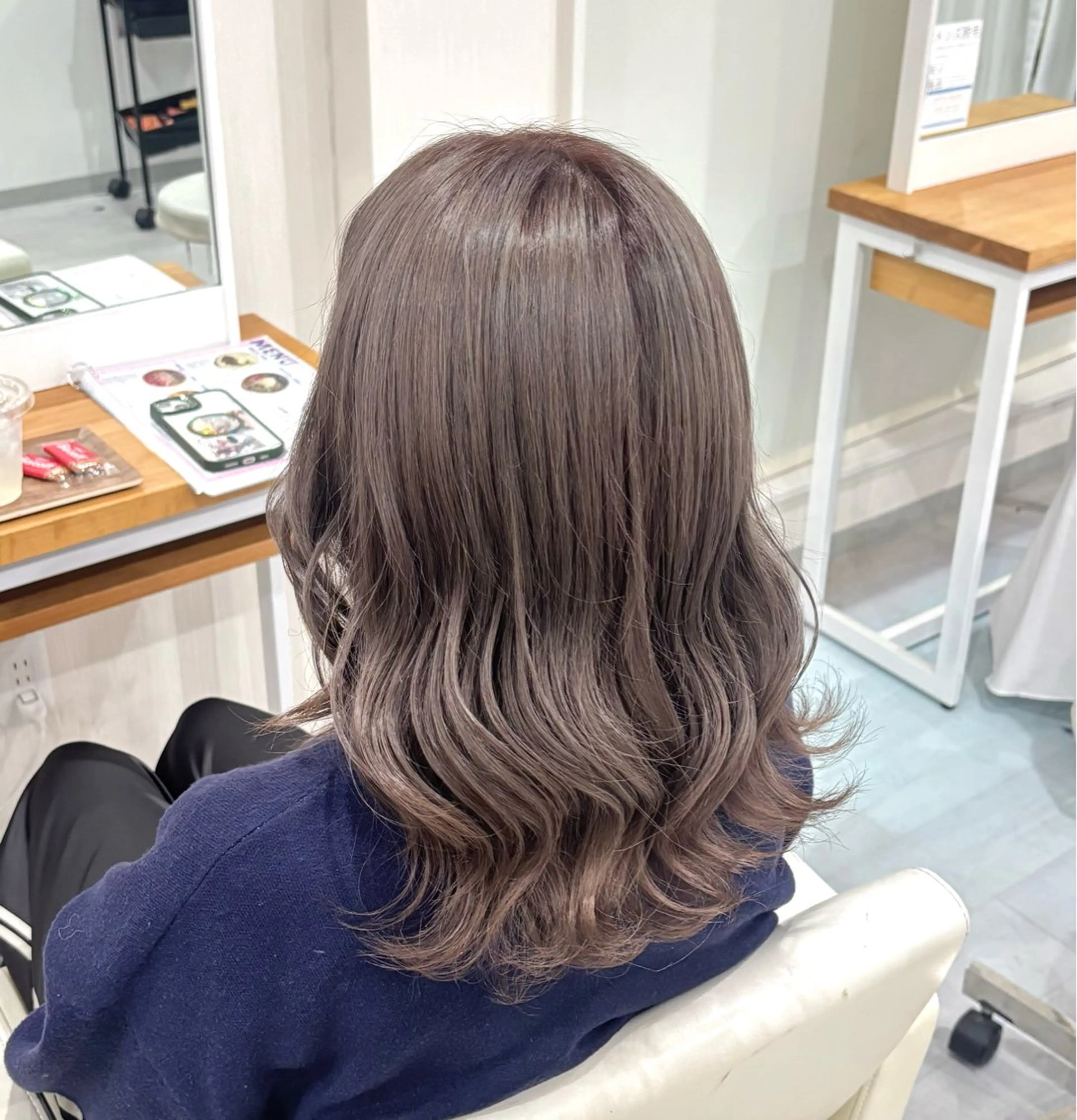 ミディアム カラー - aiko -のヘアスタイル