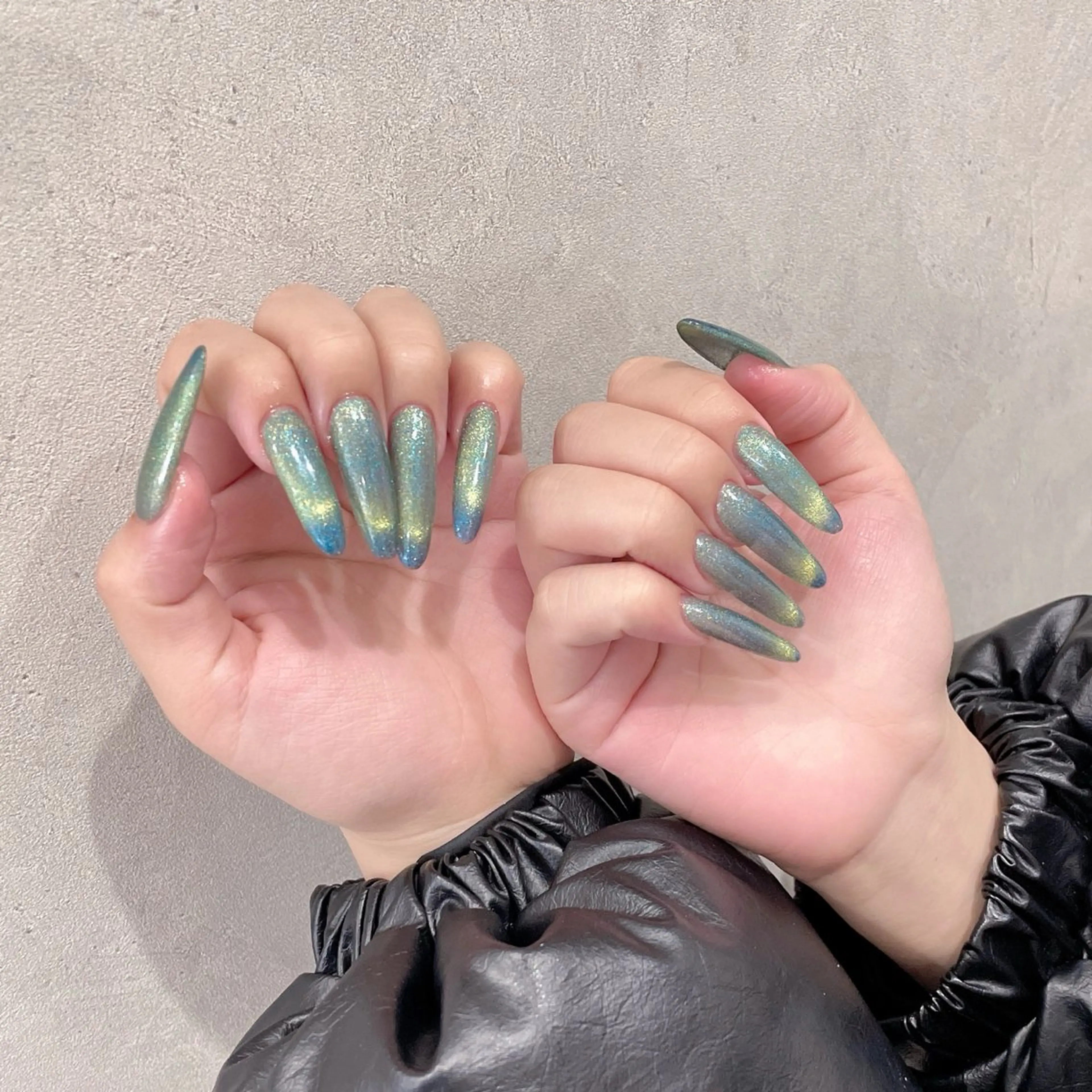 ネイル マグネットネイル マグネットワンカラー ワンカラーネイル ネイルチップ M2 beauty Hoshinaのネイルデザイン