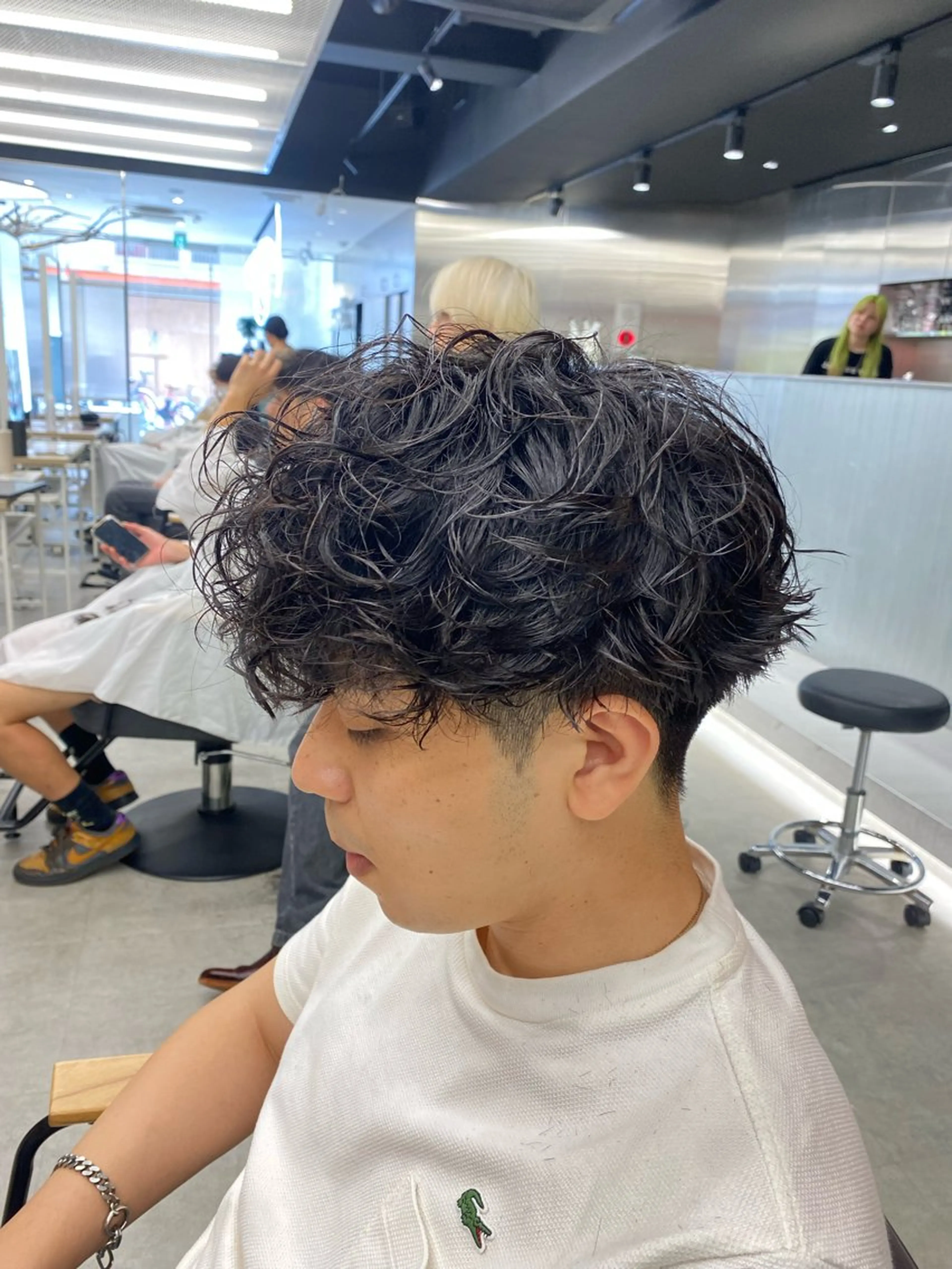 パーマ メンズ カット パーマ シャドウパーマ/ メンズ特化のヘアスタイル