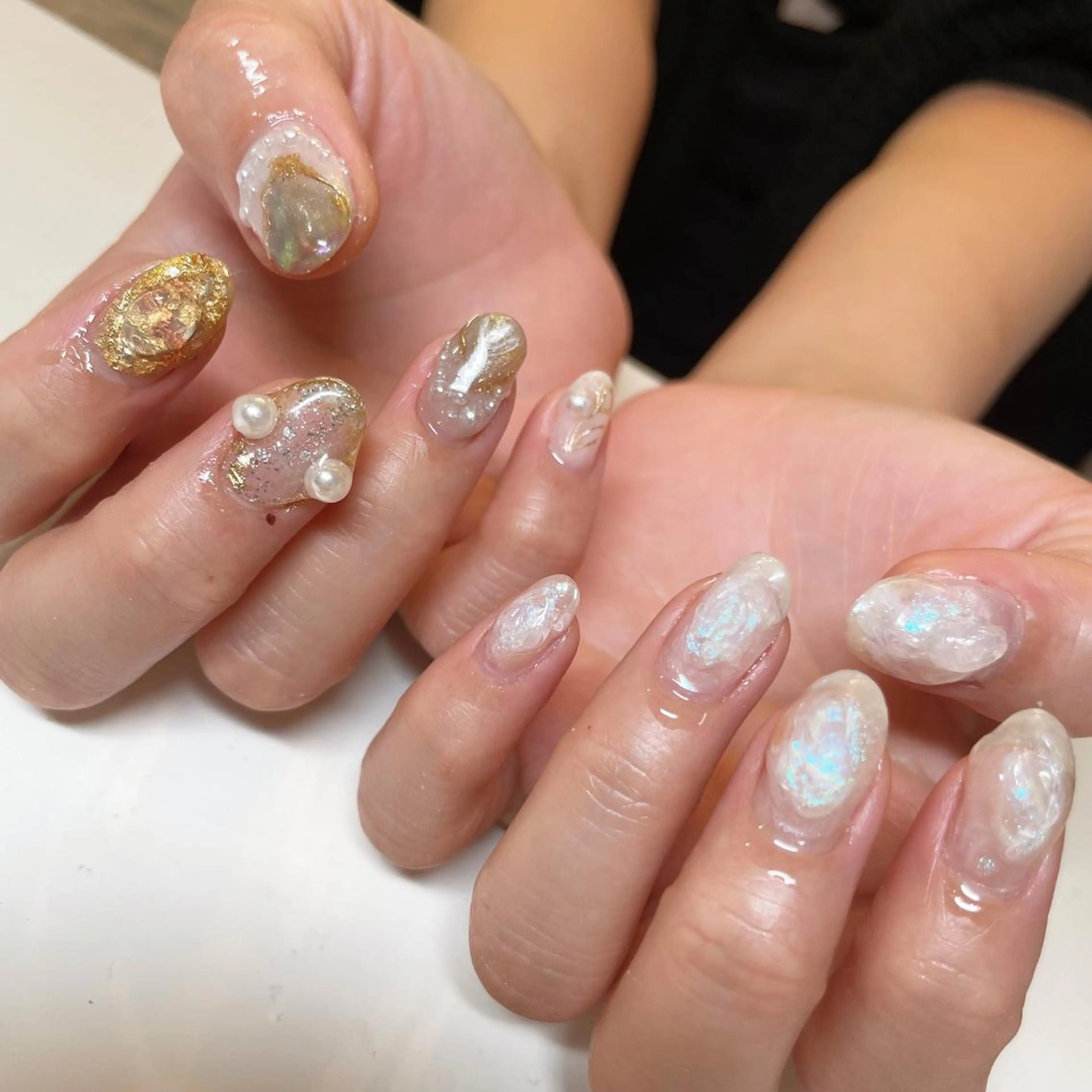 ネイル ハンドネイル 【カメレオン】 上村 祥子のヘアスタイル