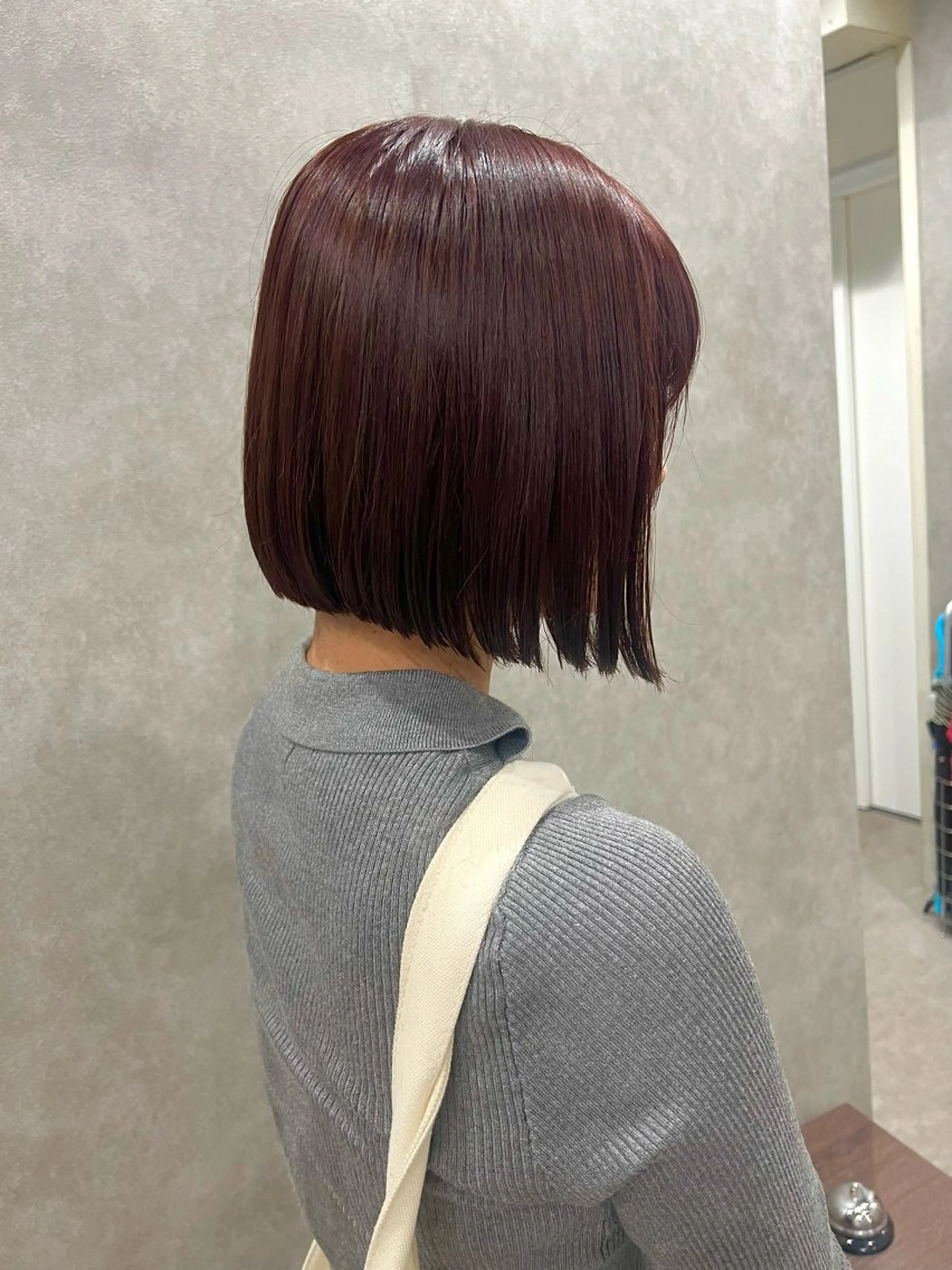 ショート カラー レッドカラー ボブ カット ヘアカラー トリートメント 🎀🕊RION 🩰のヘアスタイル