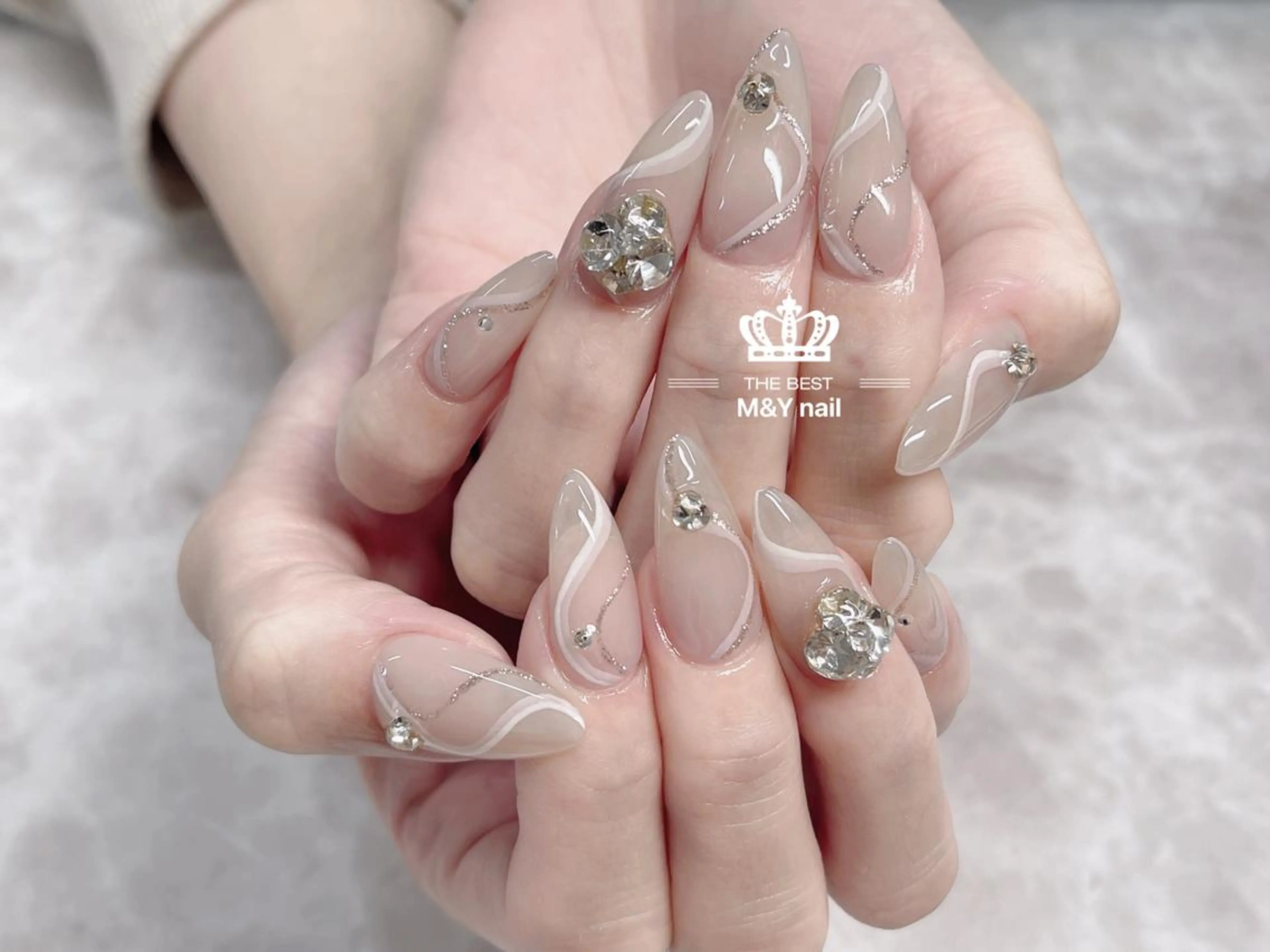 ネイル ワンホンネイル ハンドネイル ハンドケア M&Y NailSalonのネイルデザイン