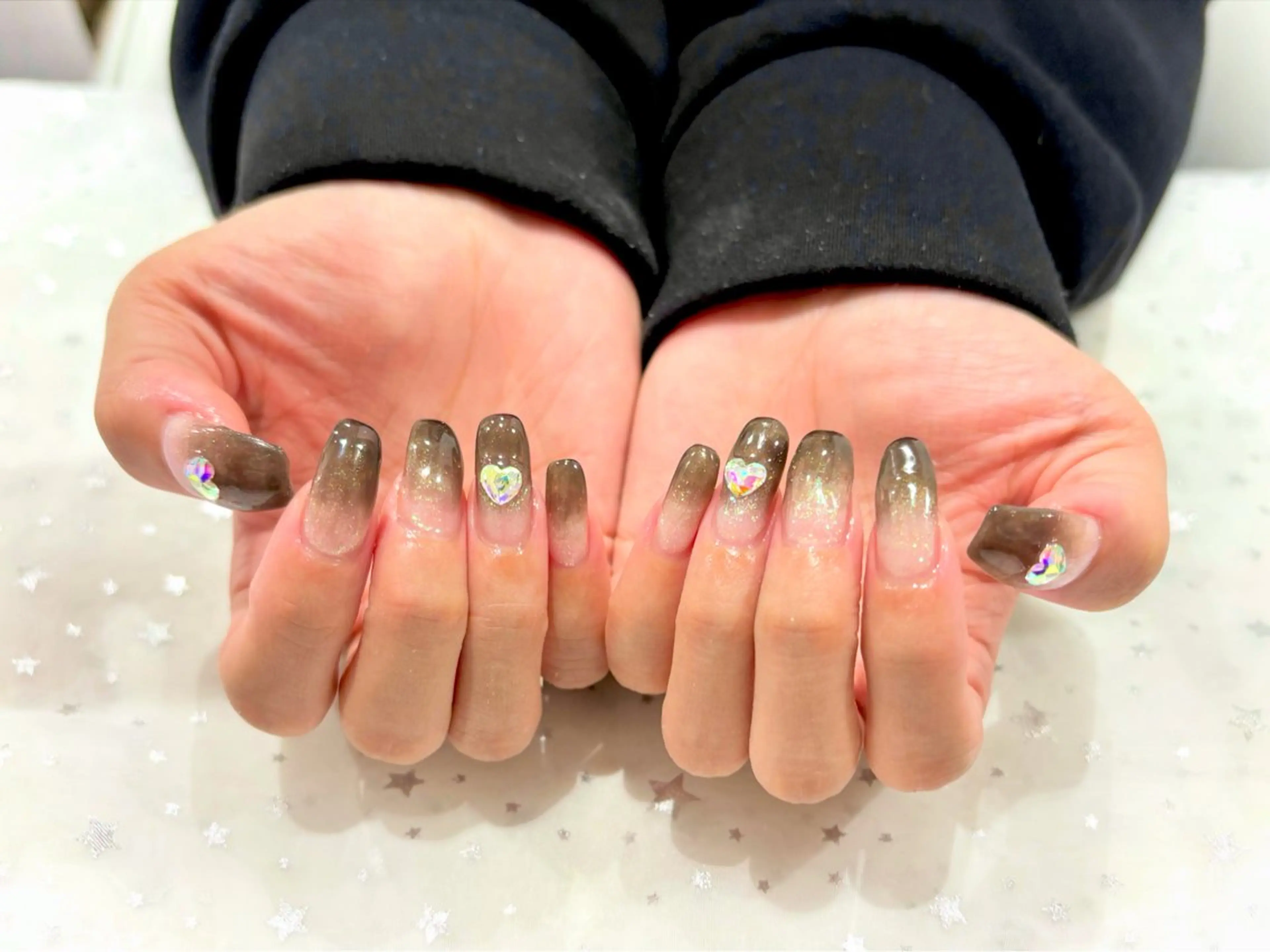 ネイル ハート Nail salon Cielel⟡Ayaのネイルデザイン