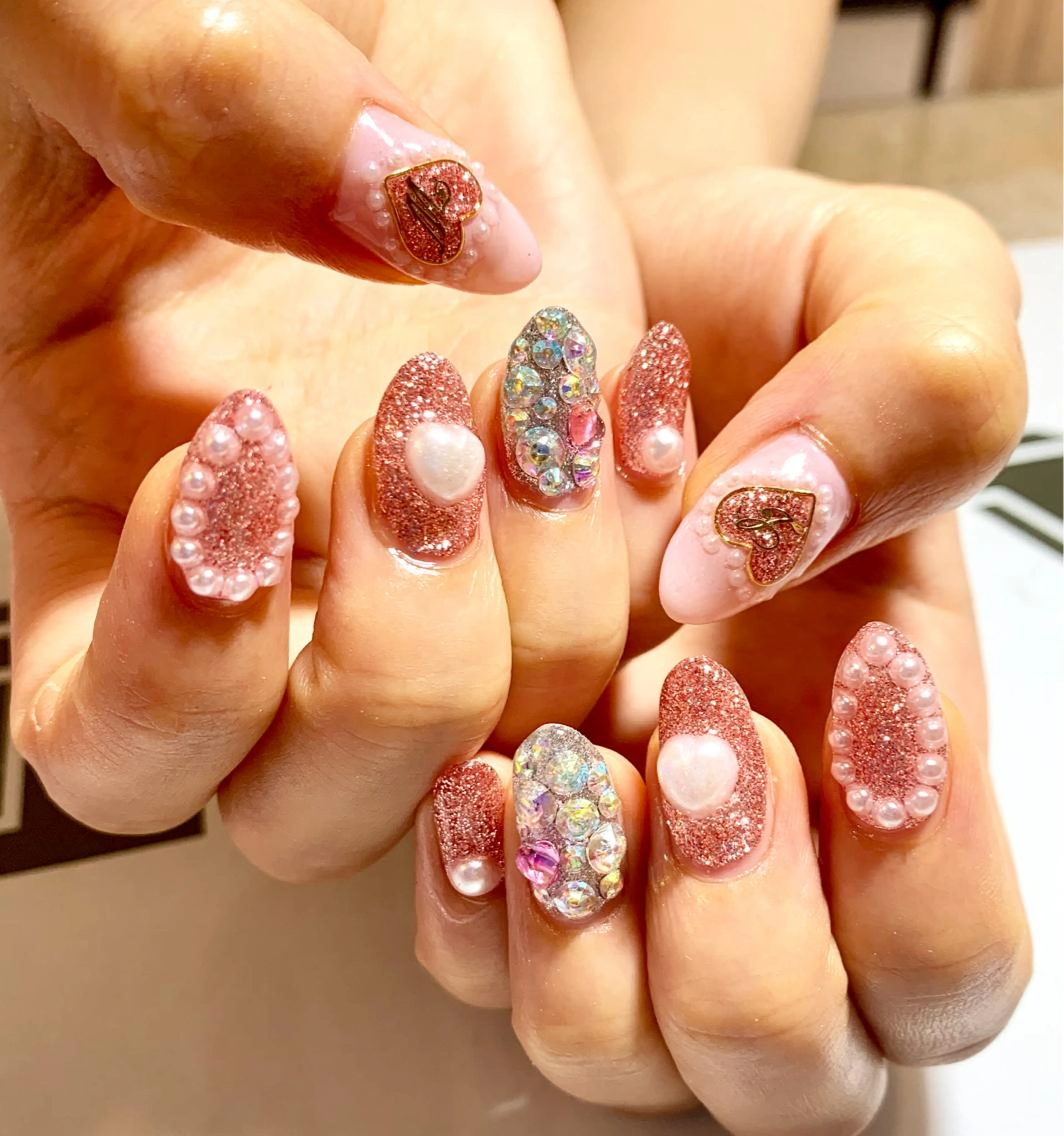 ネイル ハンドネイル JuniNail韓国 ネイリストsuのネイルデザイン