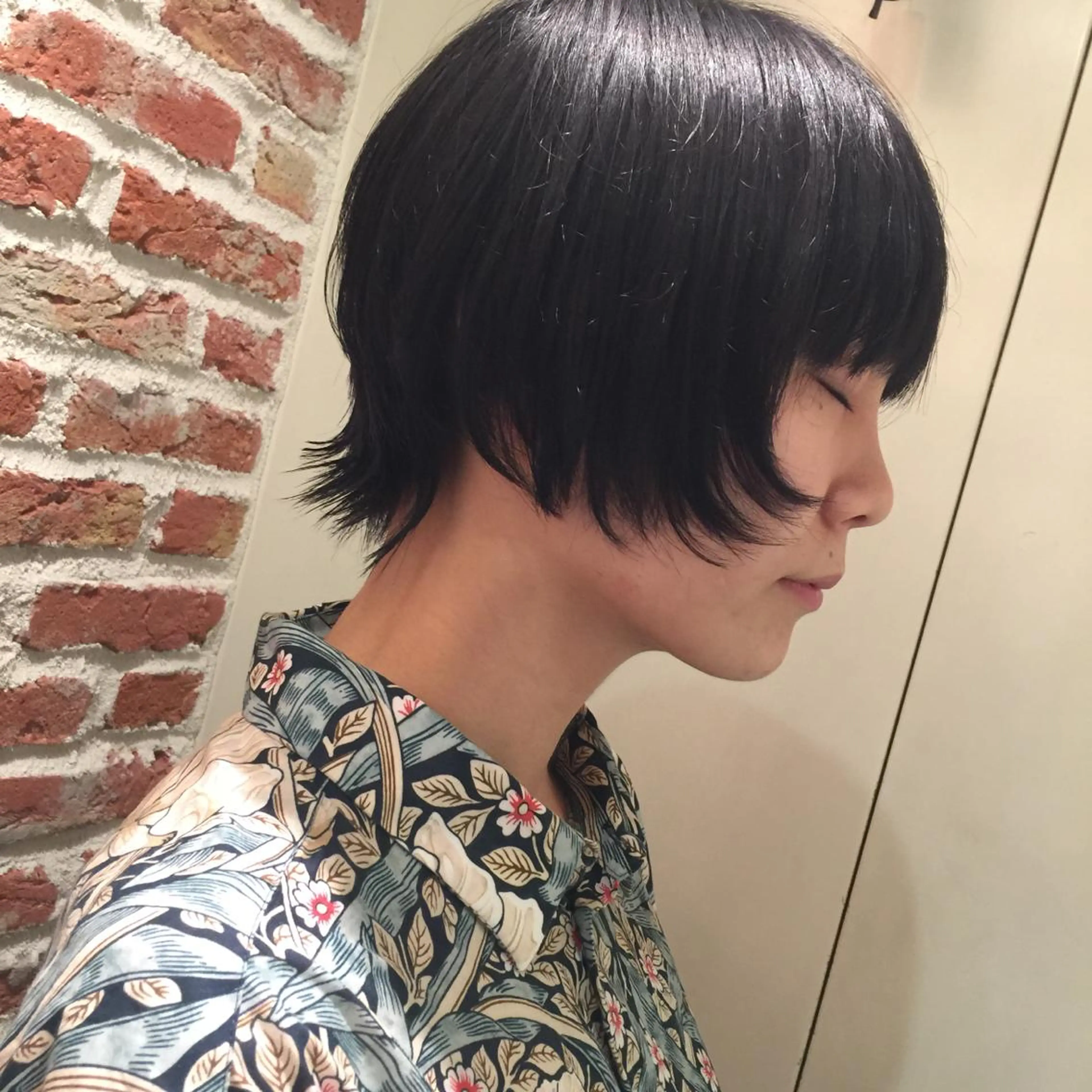 ショート ショートボブ ボブ ショートヘア ウルフカット カット ホワイト&レイヤーカ ットエクステ長畠俊輔のヘアスタイル