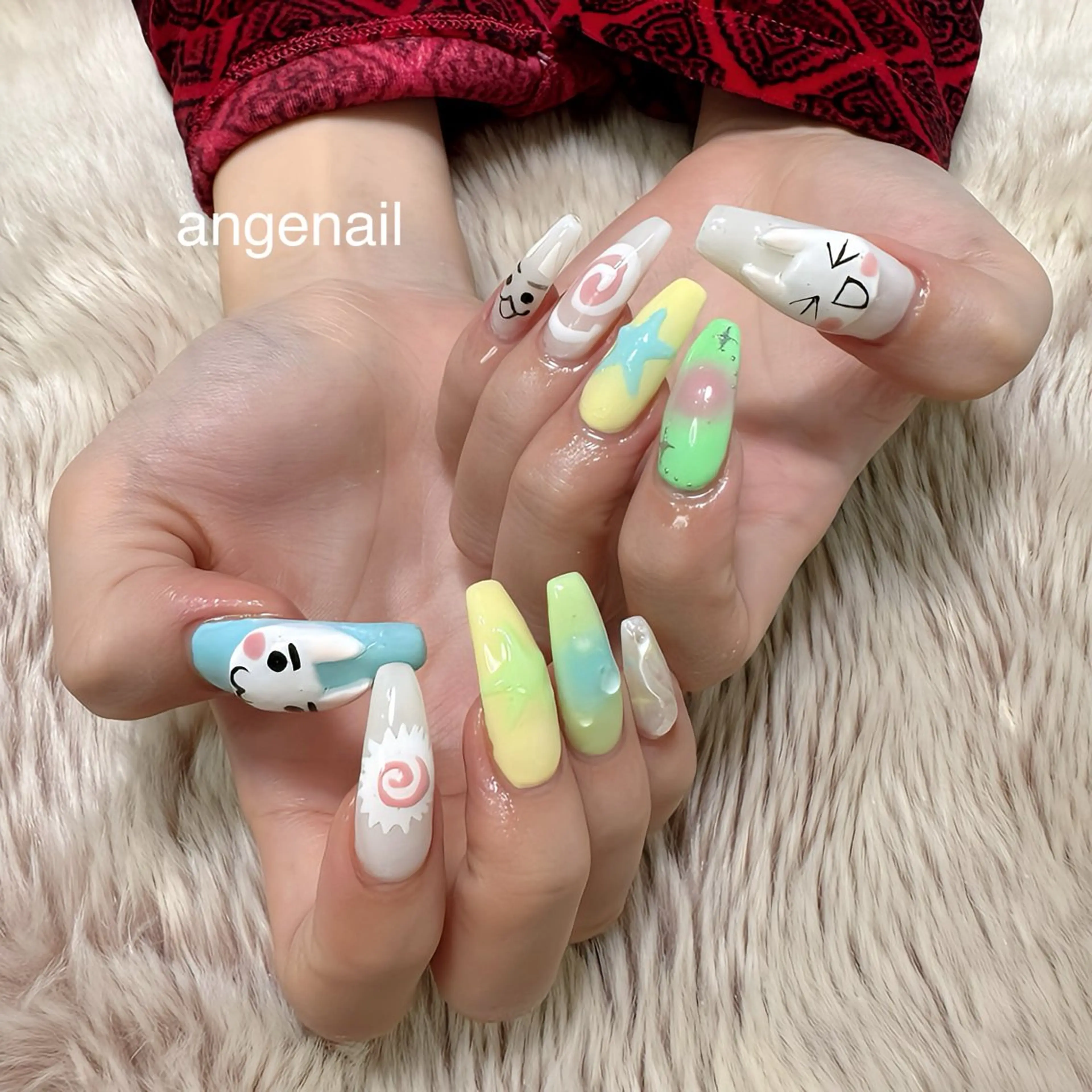 ネイル ハンドネイル オーナーネイリスト MAKIのネイルデザイン