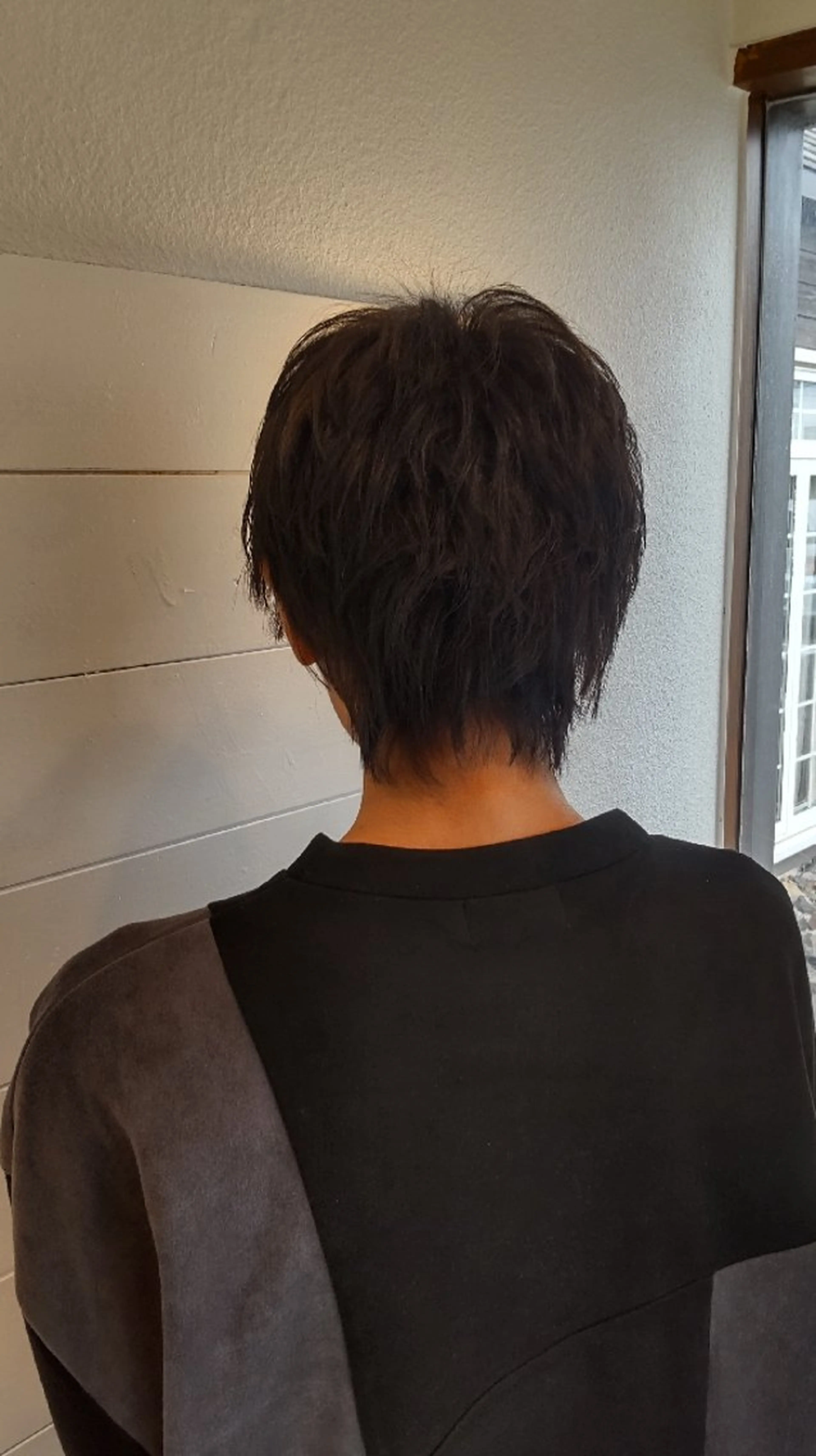 メンズ カラー ブラウンカラー もり はなののヘアスタイル