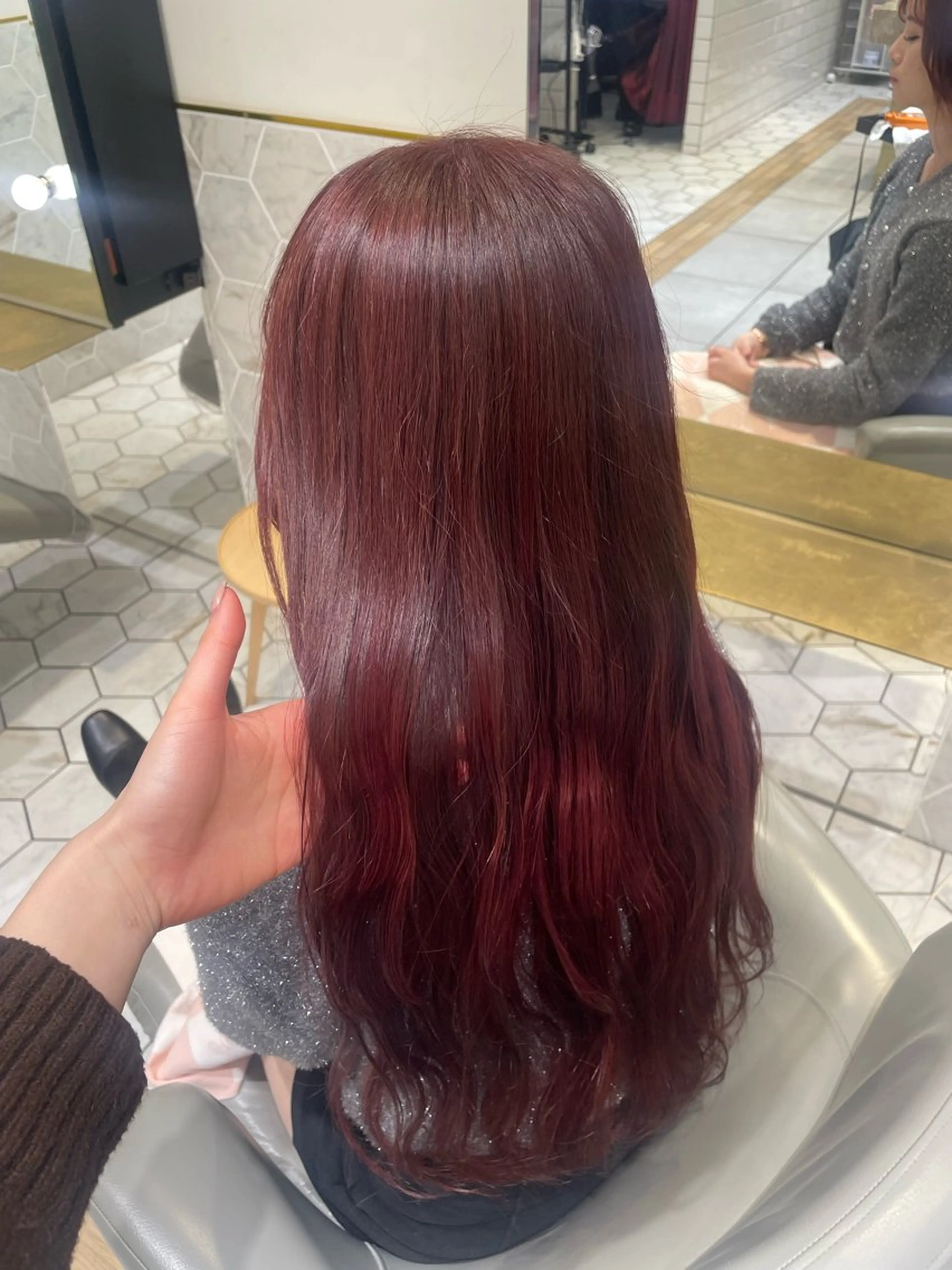 カラー ヘアカラー 透明感 カラー/RICOのヘアスタイル