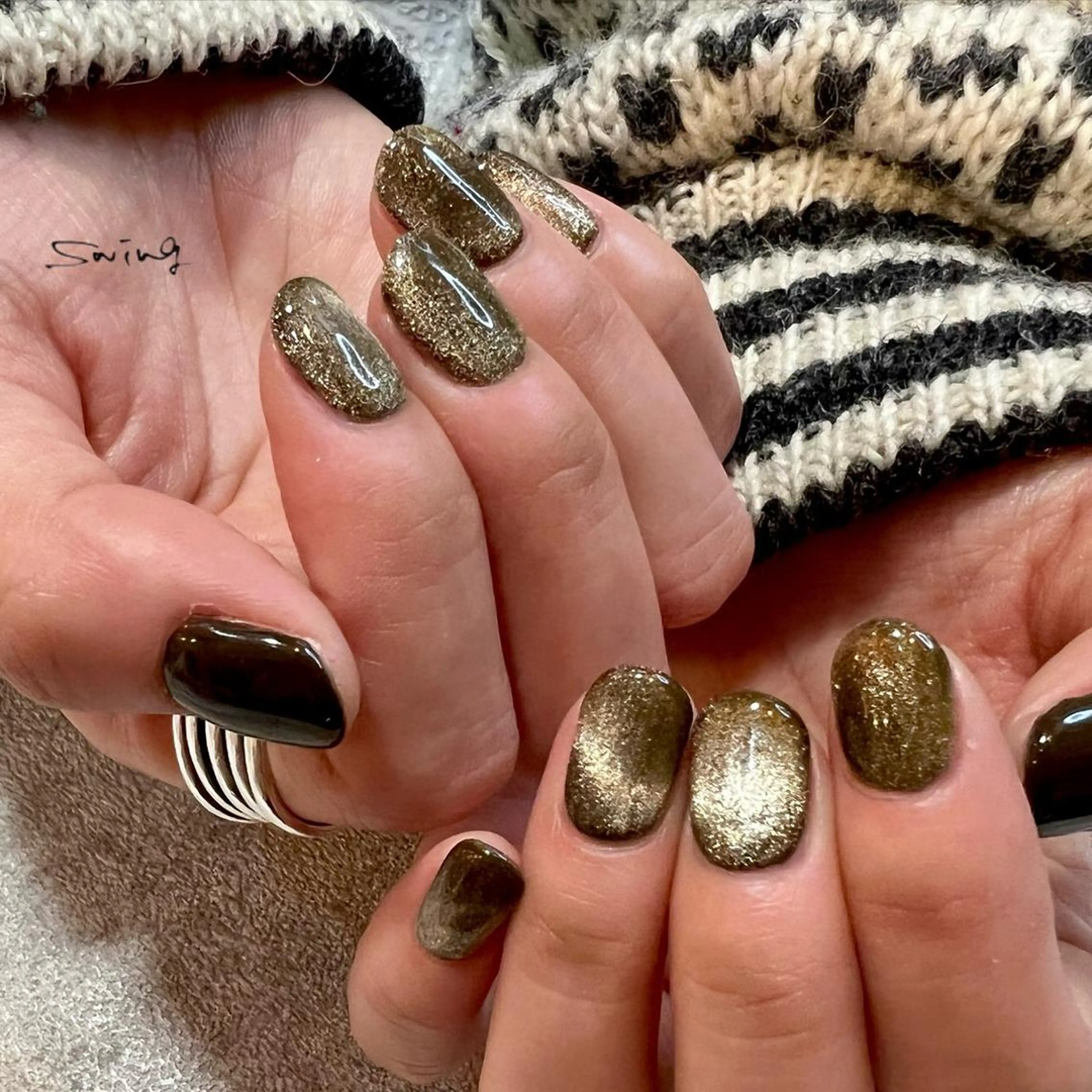 ネイル マグネットネイル SWING Nail Salon所属・Yoshida Takakoのネイルデザイン