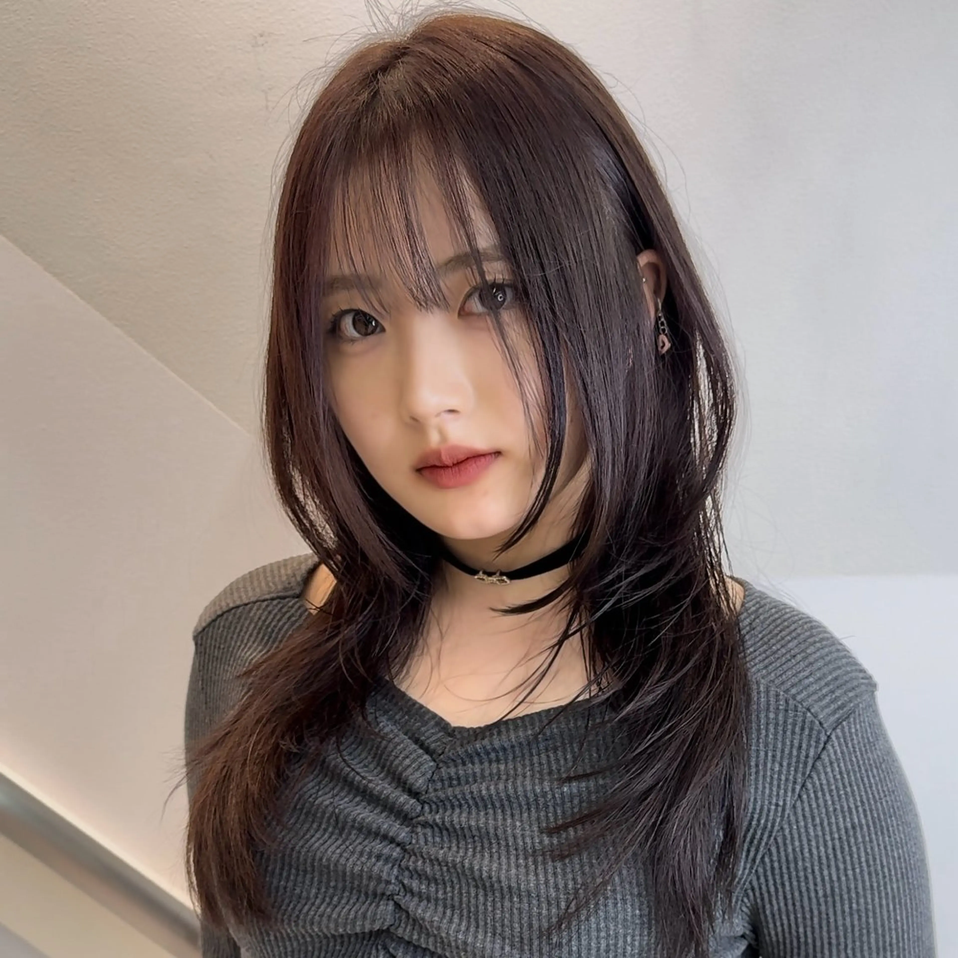 ミディアム ミディアムレイヤー/ ロングレイヤー堀匠吾のヘアスタイル