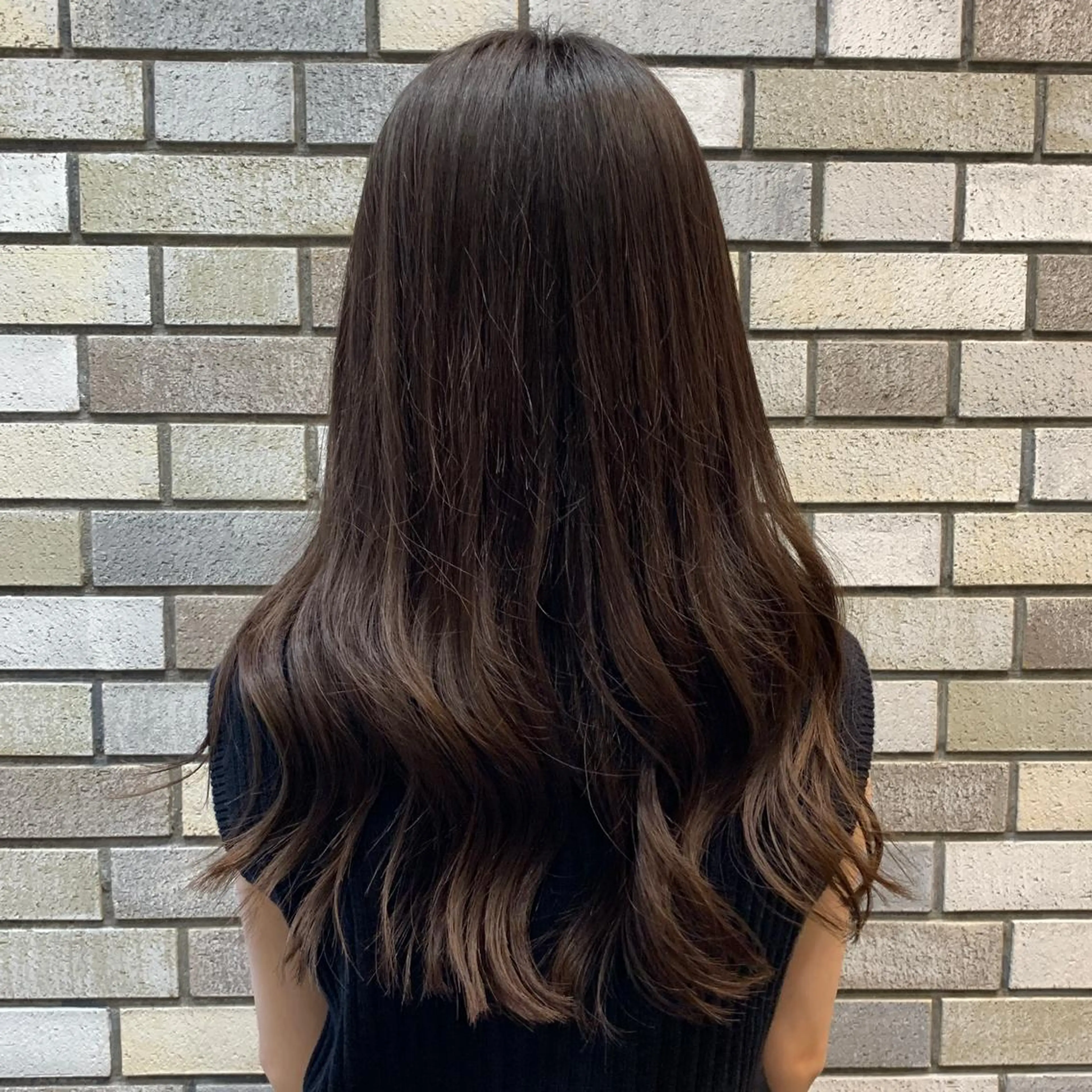 ロング カラー ヘアアレンジ トリートメント MUKU所属・fuka モデル募集のヘアスタイル