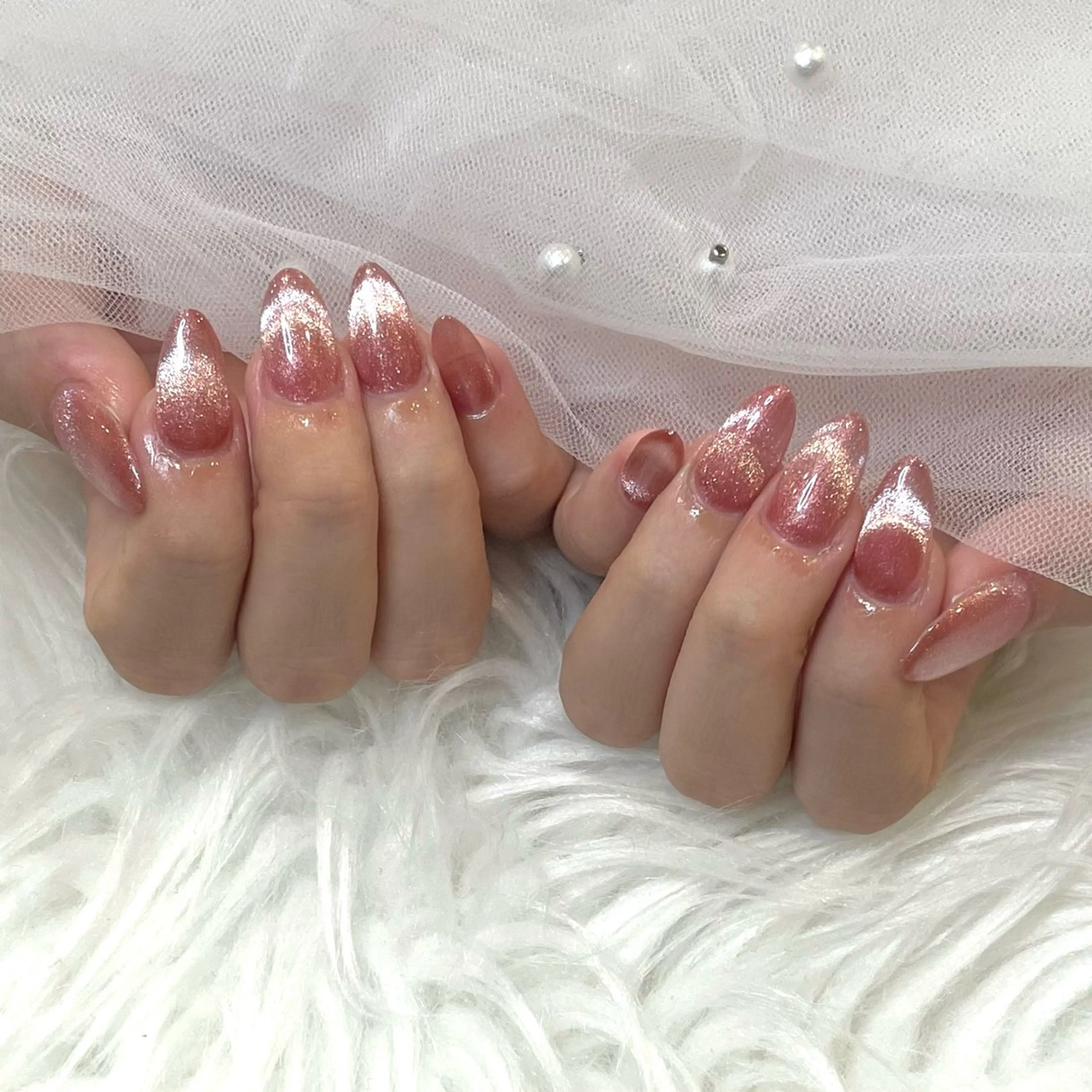 ネイル マグネットネイル ハンドネイル yurika 🌷.*･ﾟのネイルデザイン