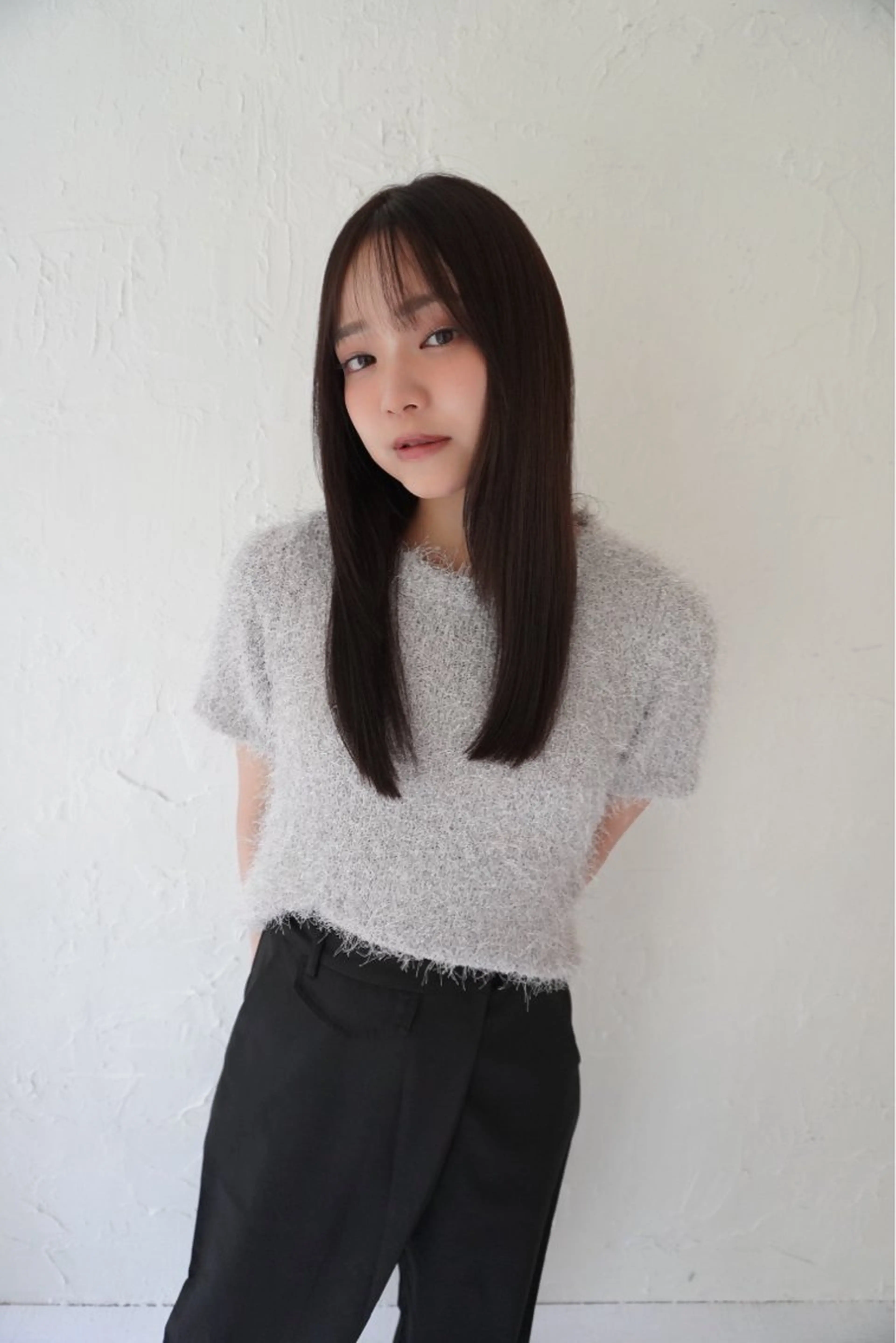 セミロング カット ヘアカラー トリートメント ヘッドスパ putri店長 和田鈴采のヘアスタイル