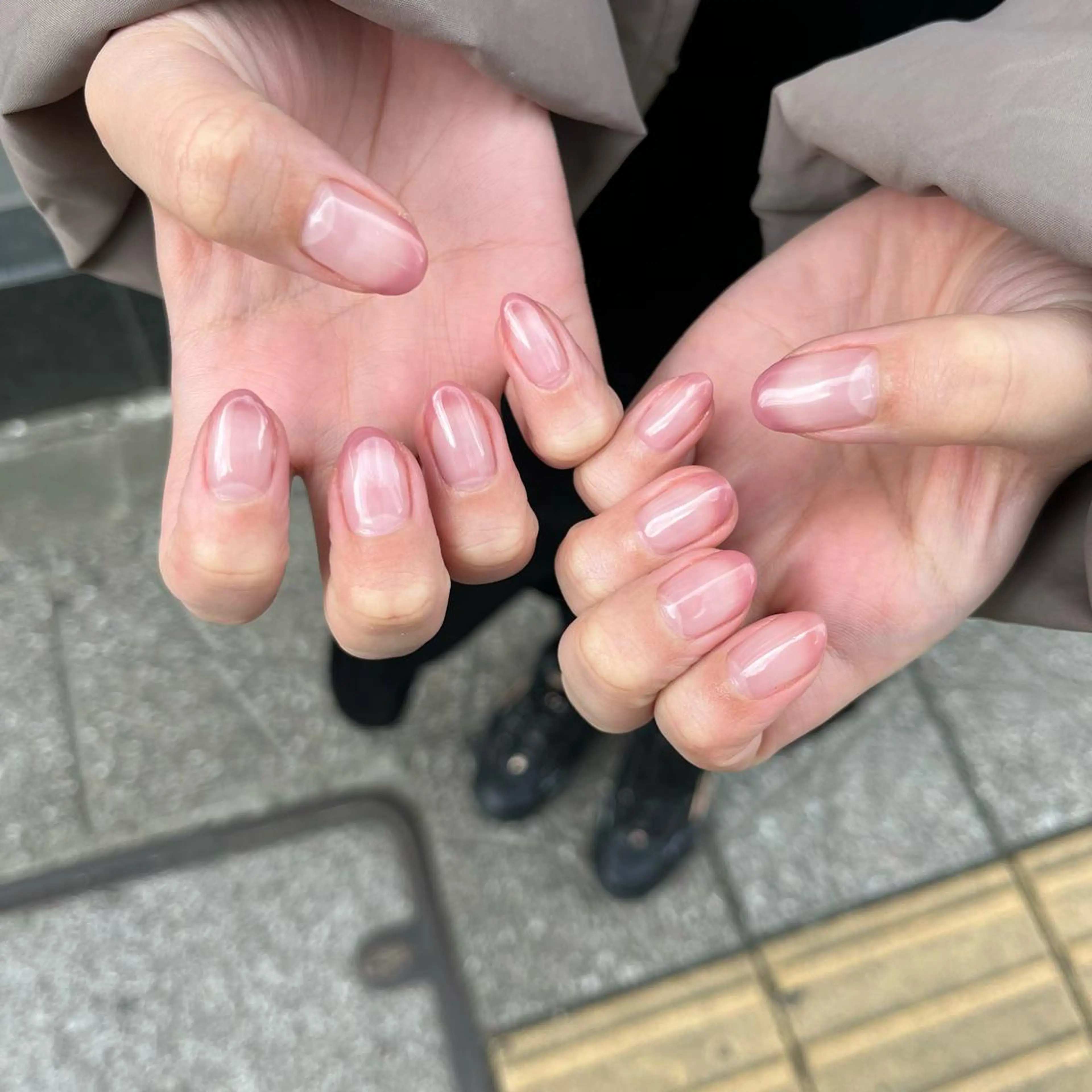 ネイル ピンク 関谷 真登佳のネイルデザイン