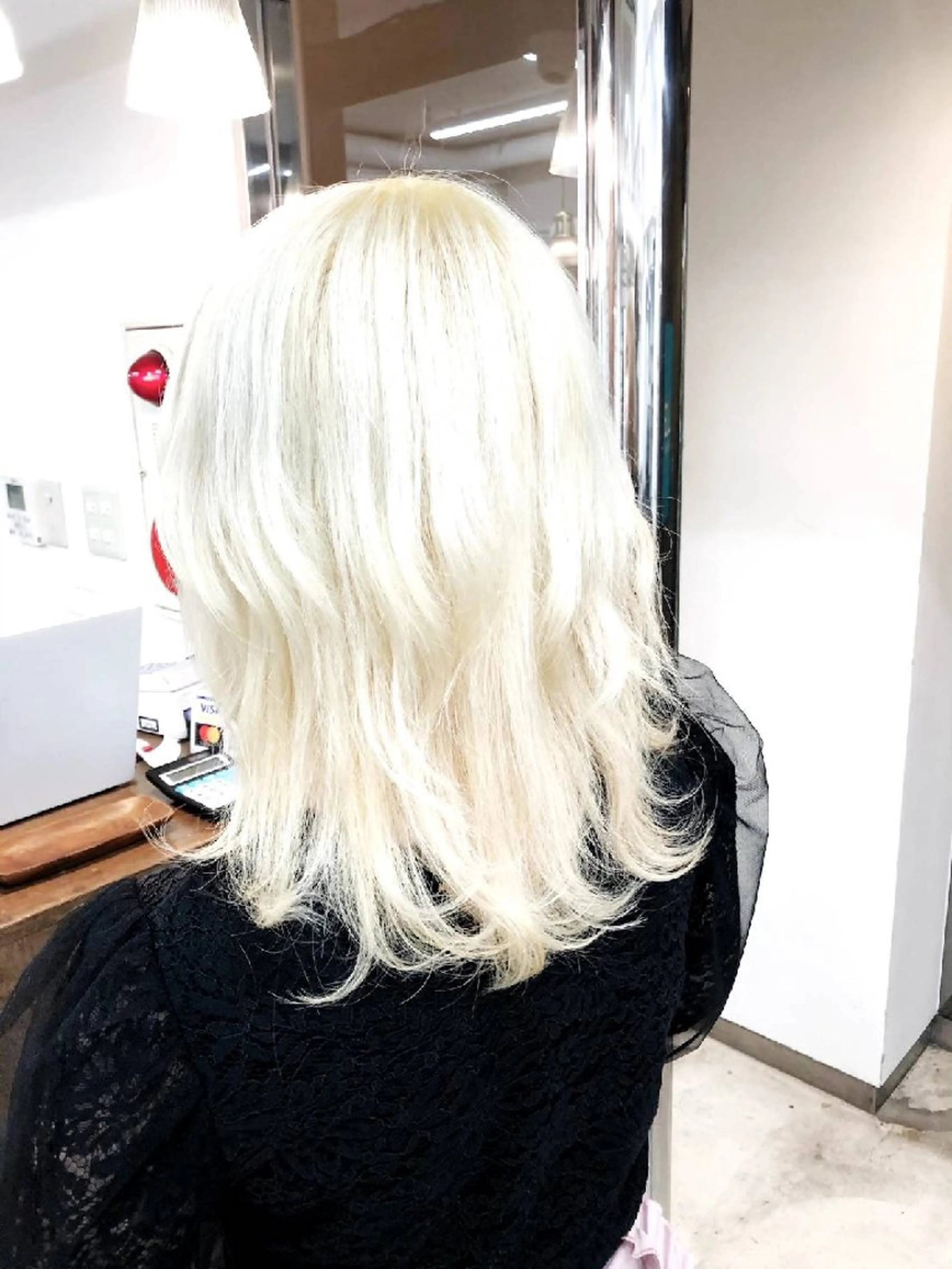 ミディアム シェリー淀屋橋肥後橋店所属・韓国風/ハイトーン kijimaのヘアスタイル