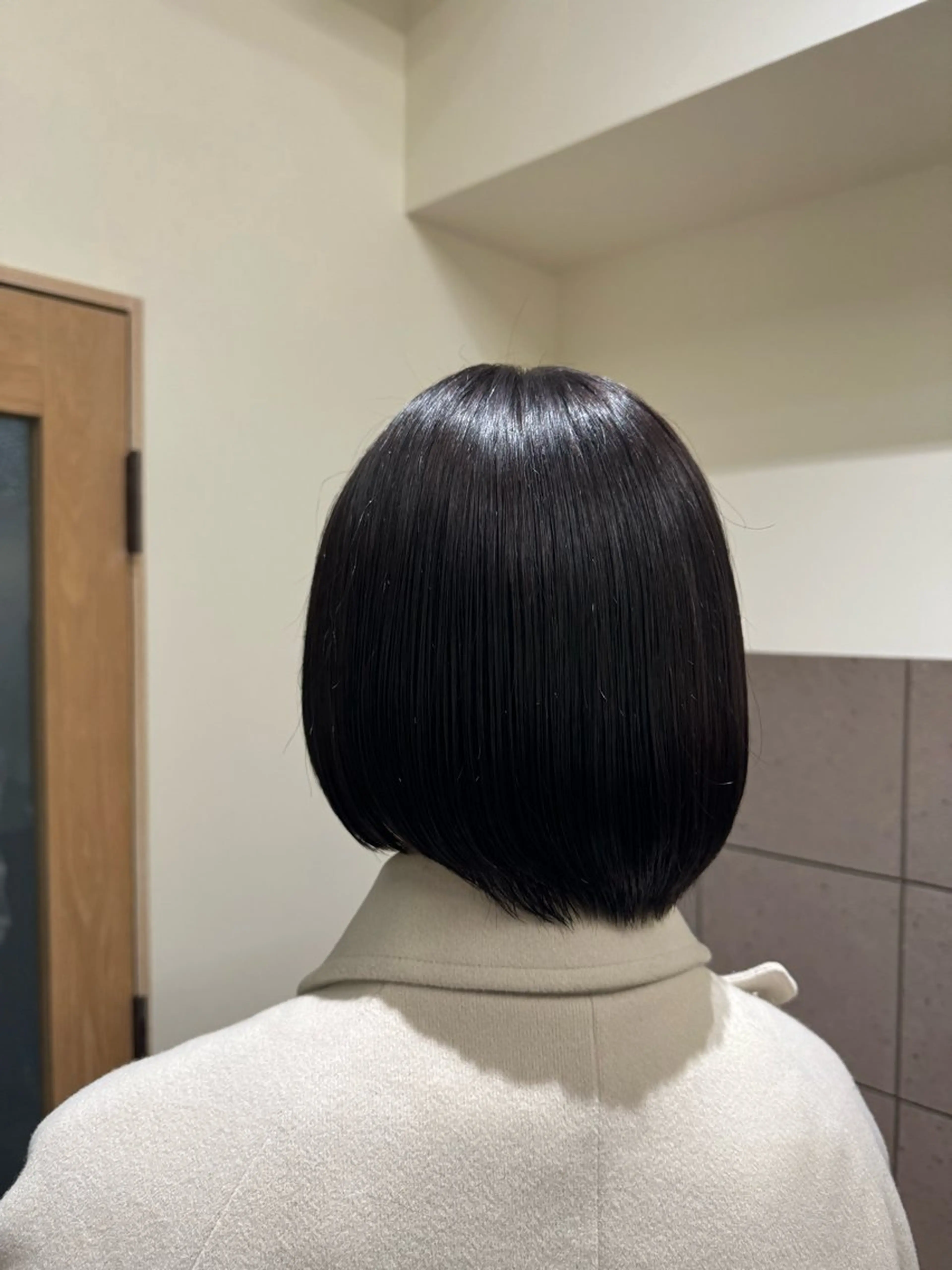ショート ワンカラー + Xトリートメントの写真