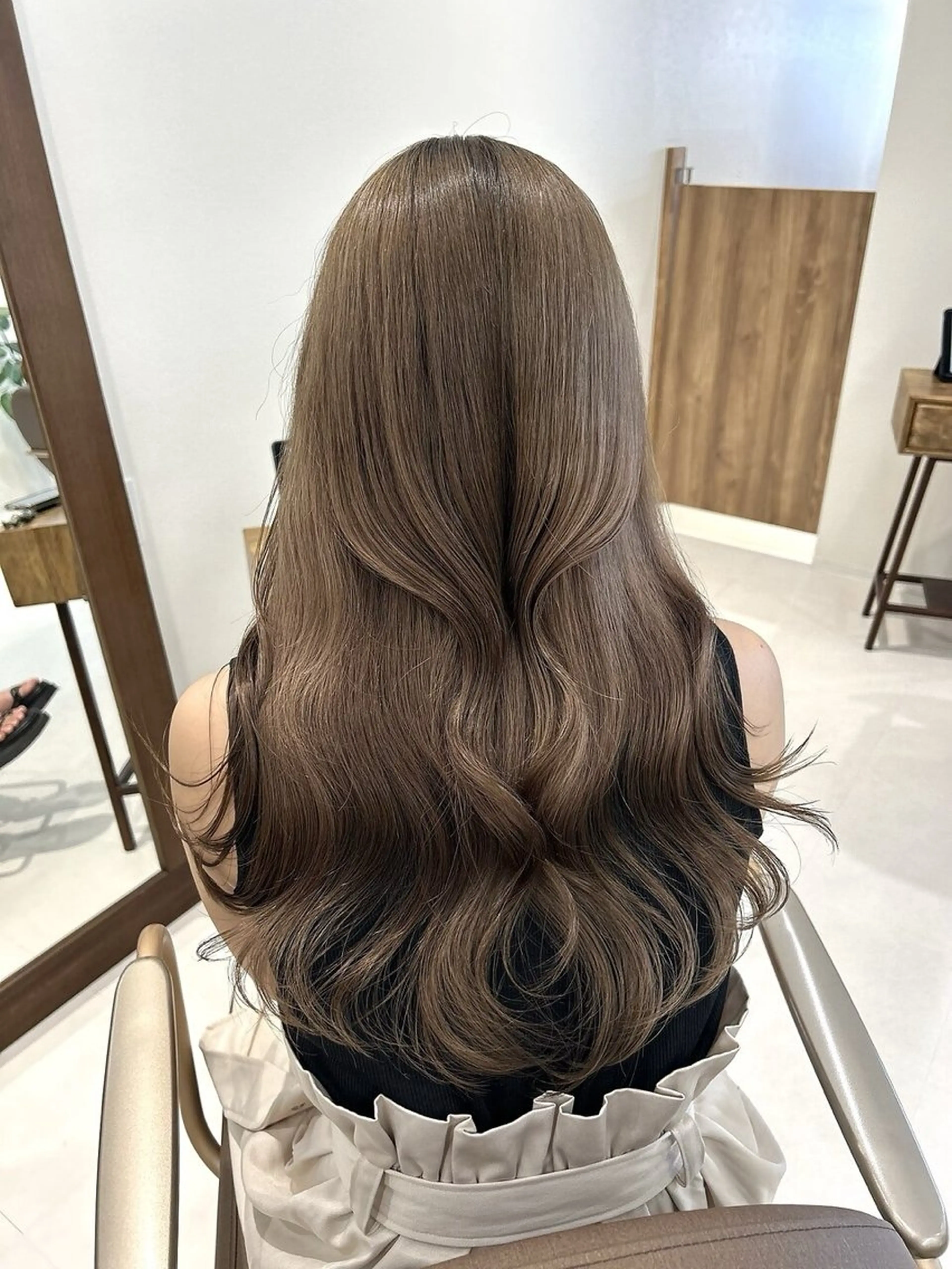 ロング カット ヘアカラー トリートメント Liru:smart salon/茅ヶ崎のヘアスタイル