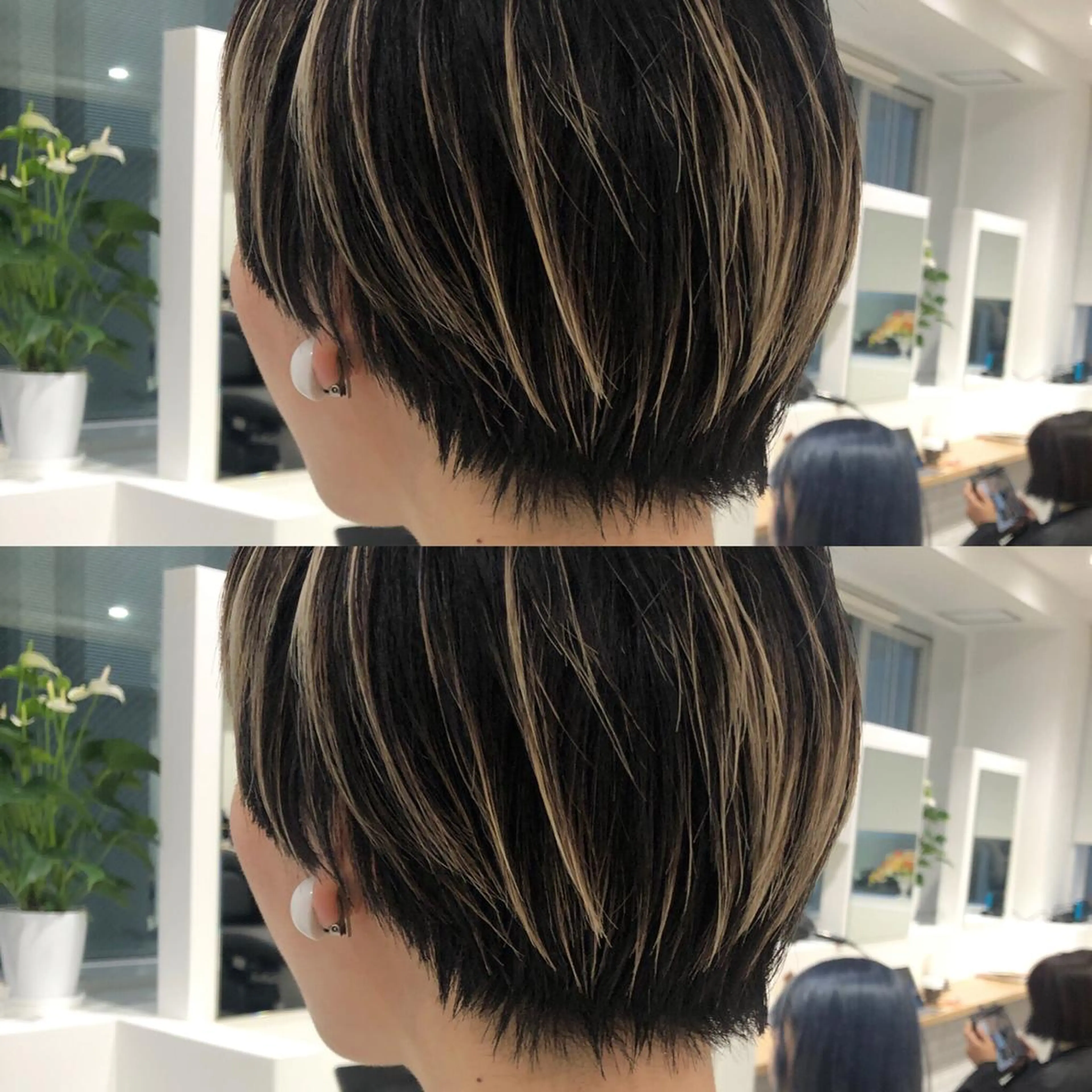 ショート ショートヘア kalahair salon ブリーチのヘアスタイル