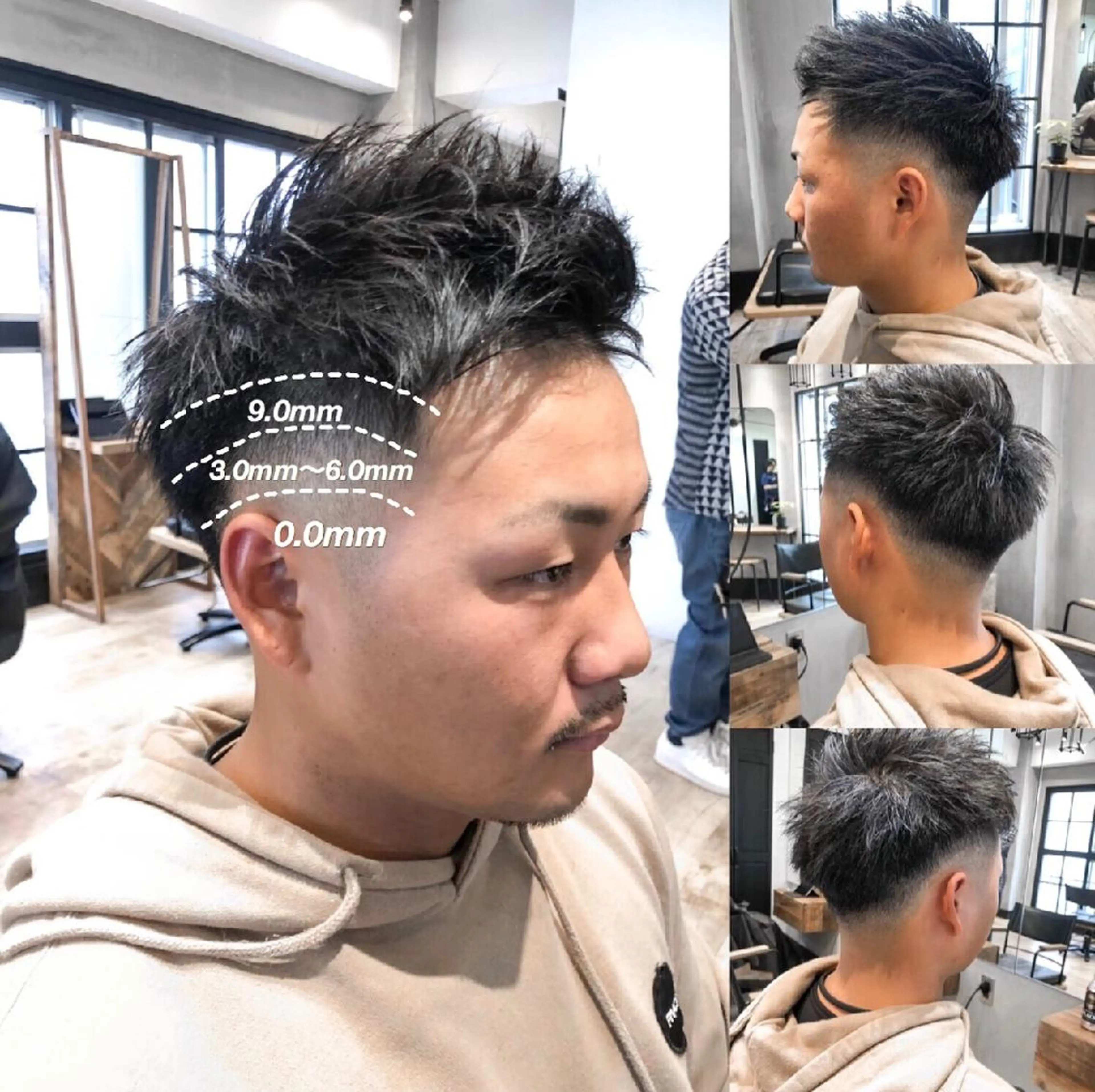 メンズ ショート lana hair 新宿 髪質改善トリートメント 新宿三丁目 【ラナヘアー】所属・新宿メンズパーマ 新宿と群馬2拠点のヘアスタイル