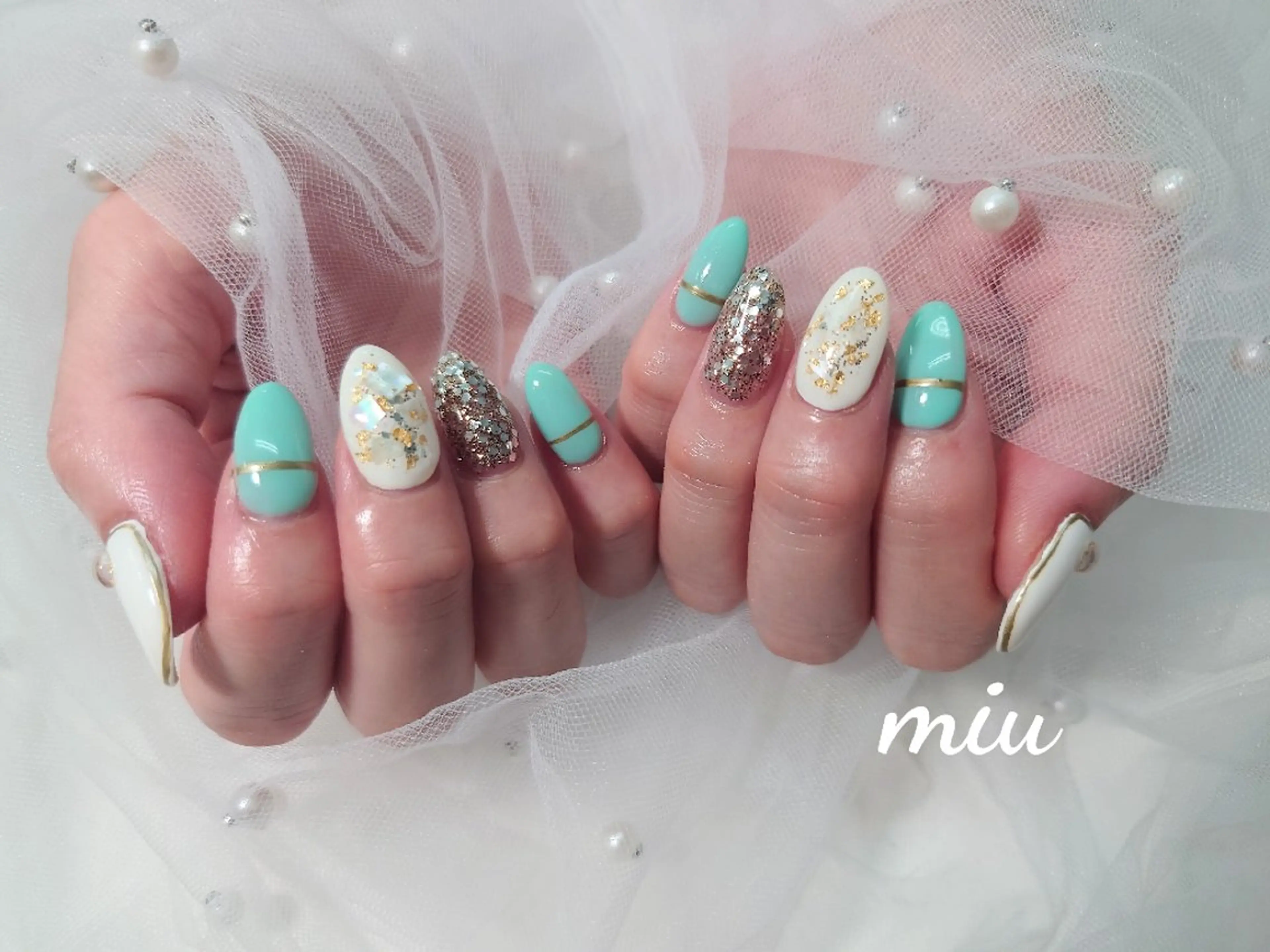 ネイル ハンドネイル miu nail亀戸 Momokaのネイルデザイン