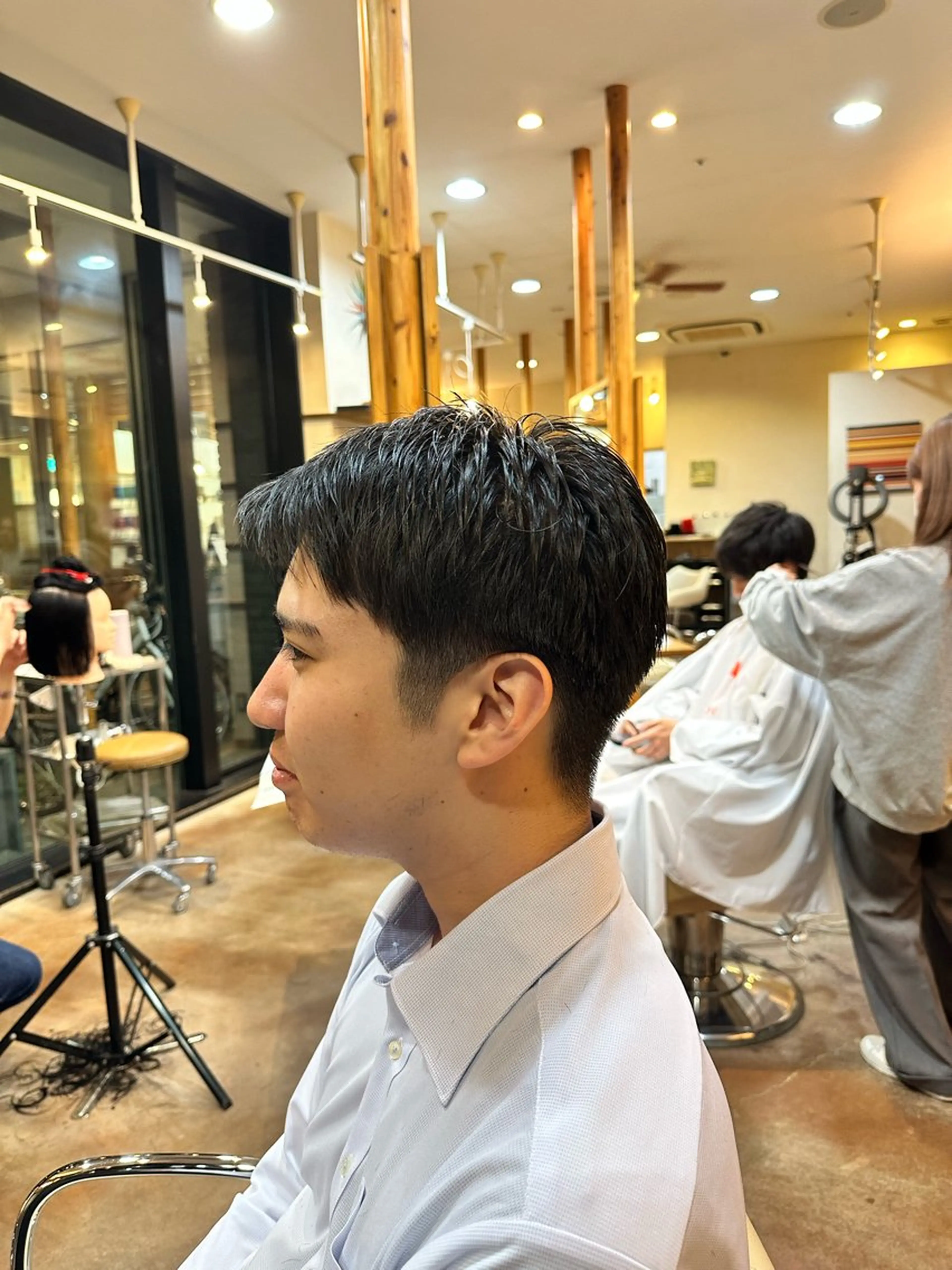 ショート パーマ メンズ Lit.自由が丘(SENJYU自由が丘)所属・【髪質改善/美髪】 ⭐️川嶋 陸央⭐️のヘアスタイル