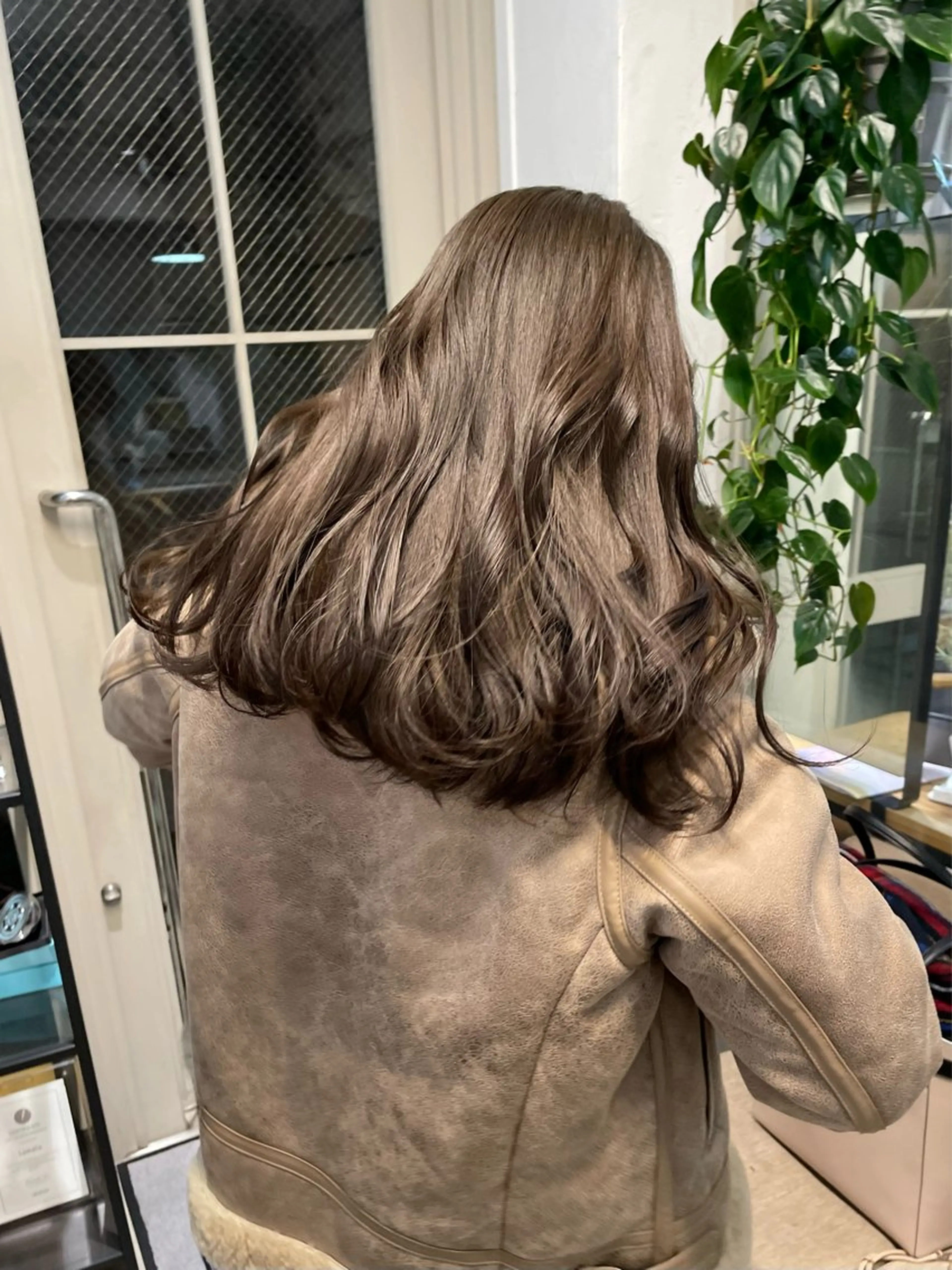 セミロング ヘアカラー トリートメント まろやかカラー♡ momoka🌙のヘアスタイル