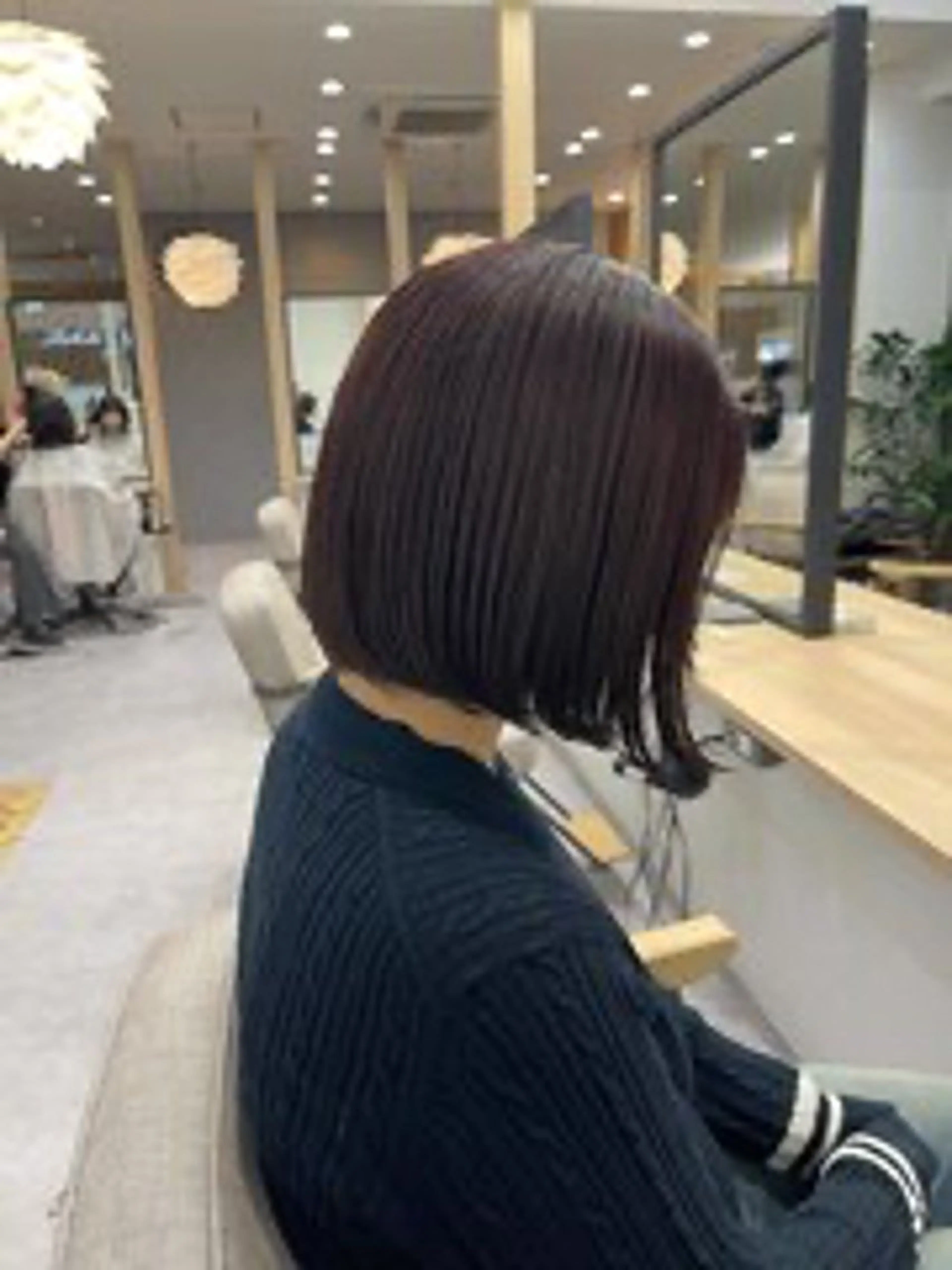 ショート ボブ サイトウ ユリコのヘアスタイル