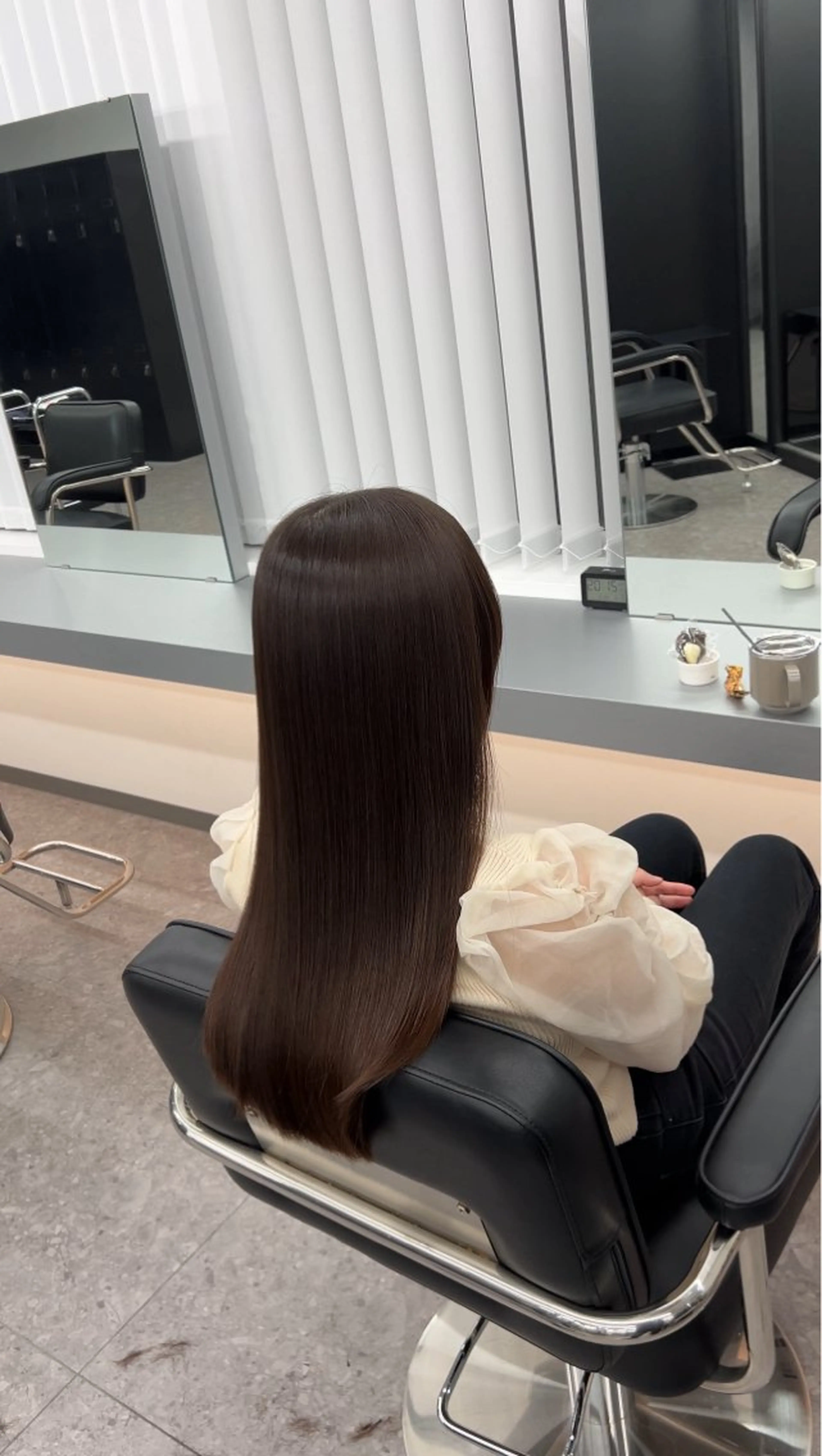 ロング 髪質改善ストレート /髪質改善/中内寛太のヘアスタイル
