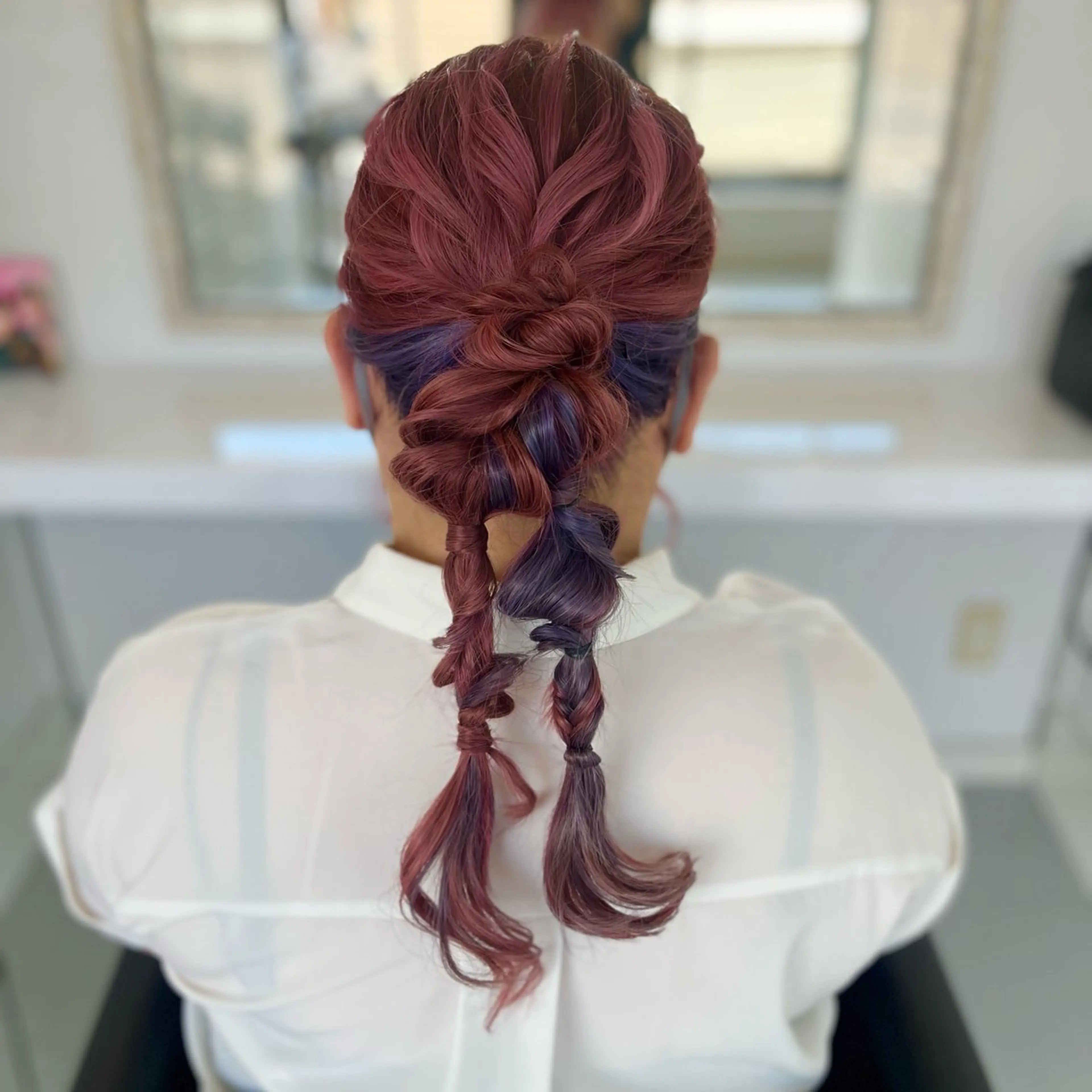 ヘアアレンジ 松井凜花𐙚𓍯 ヘアアレンジ/ツヤ髪のヘアスタイル