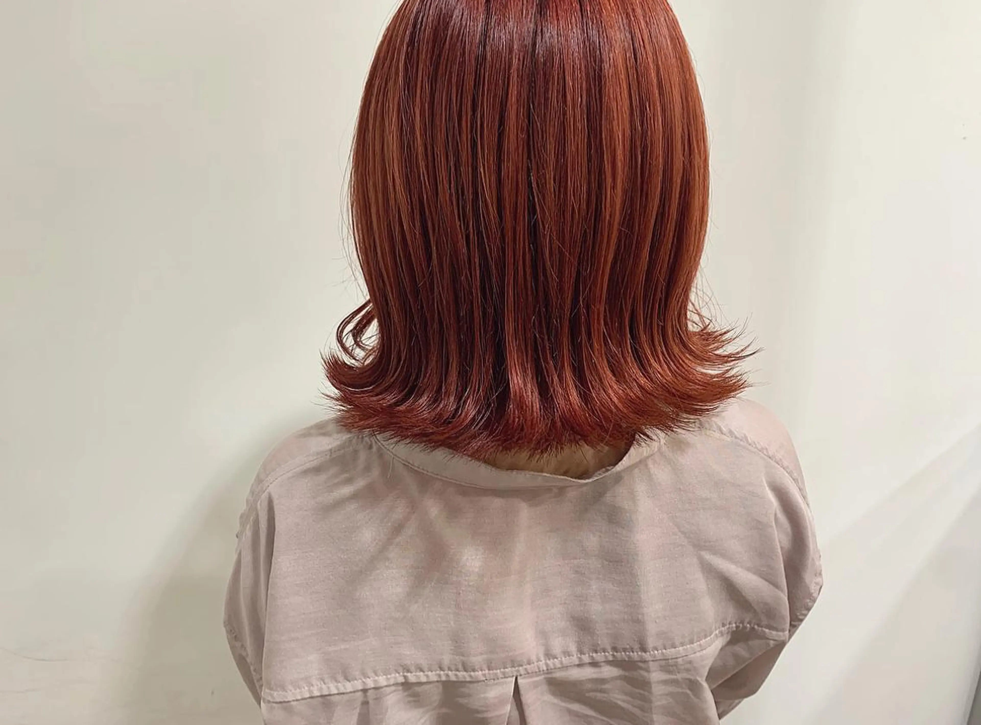 ミディアム カラー ヘアアレンジ ブリーチ ヘアカラー たかいわ みきのヘアスタイル