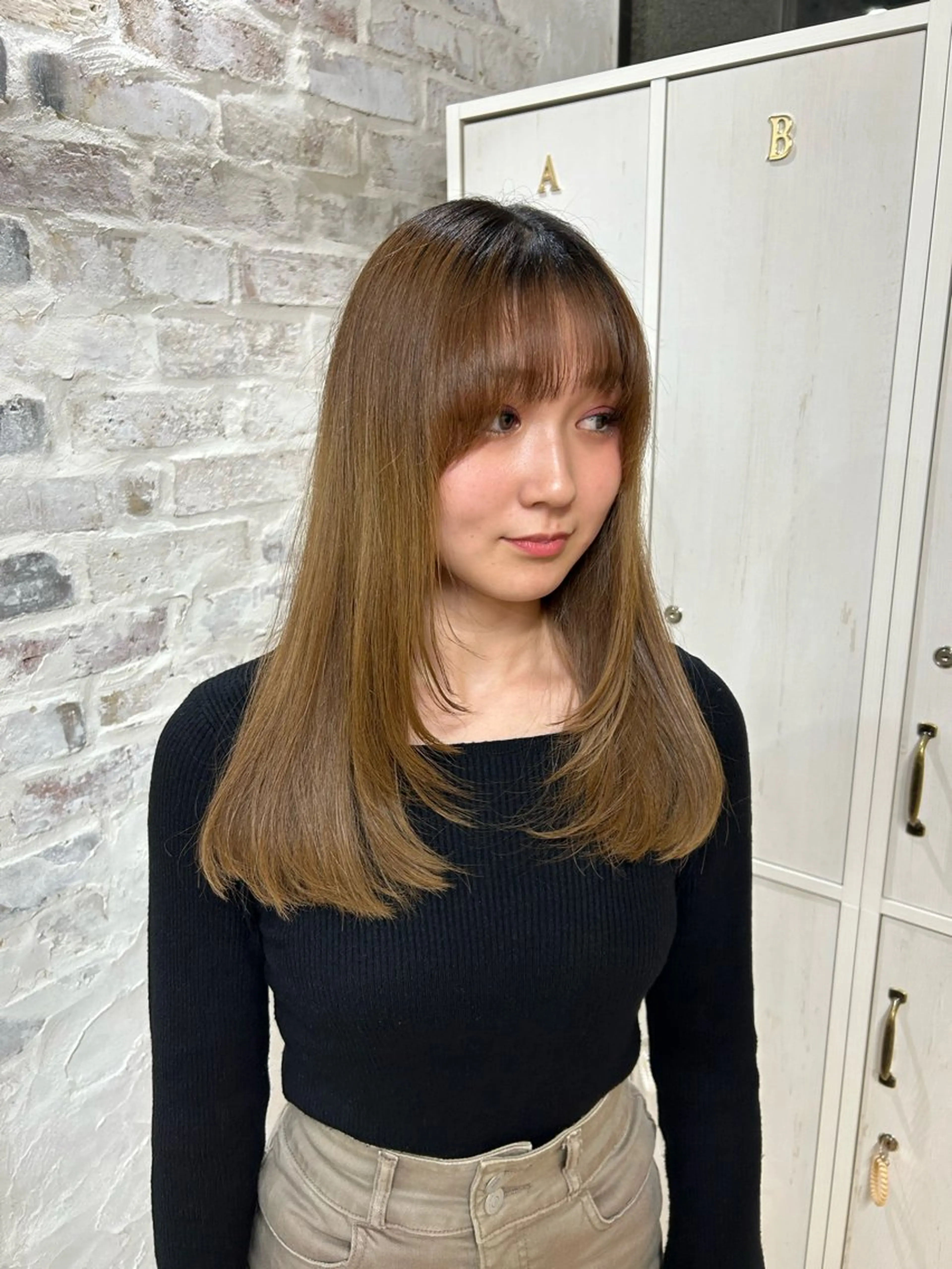 ロング ロングレイヤー レイヤーカット ロング Luccica PARIS所属・佐川 舞斗のヘアスタイル