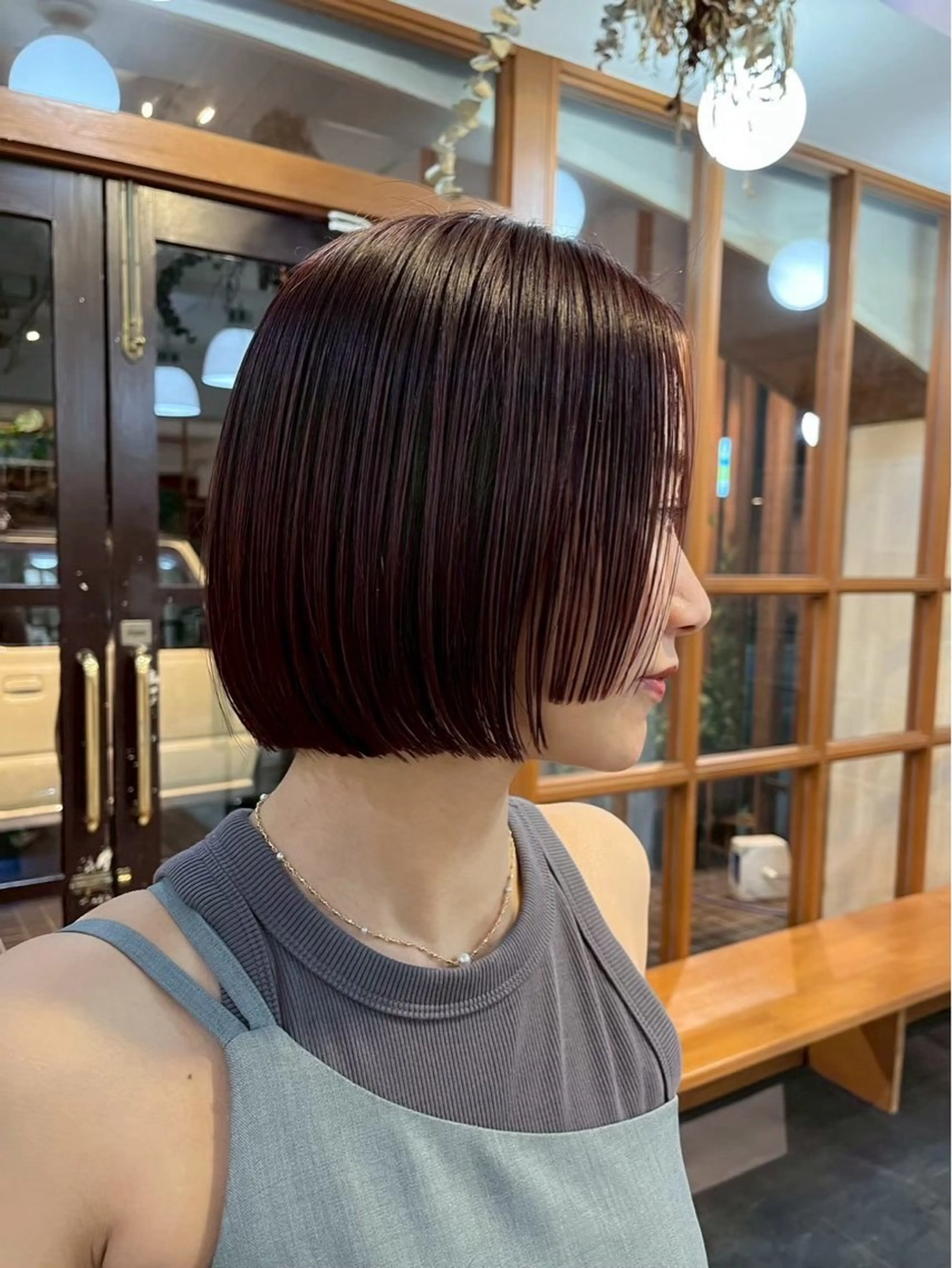 ミディアム 縮毛矯正 ✩佐野ジョウタロウ /艶カラー/縮毛矯正のヘアスタイル