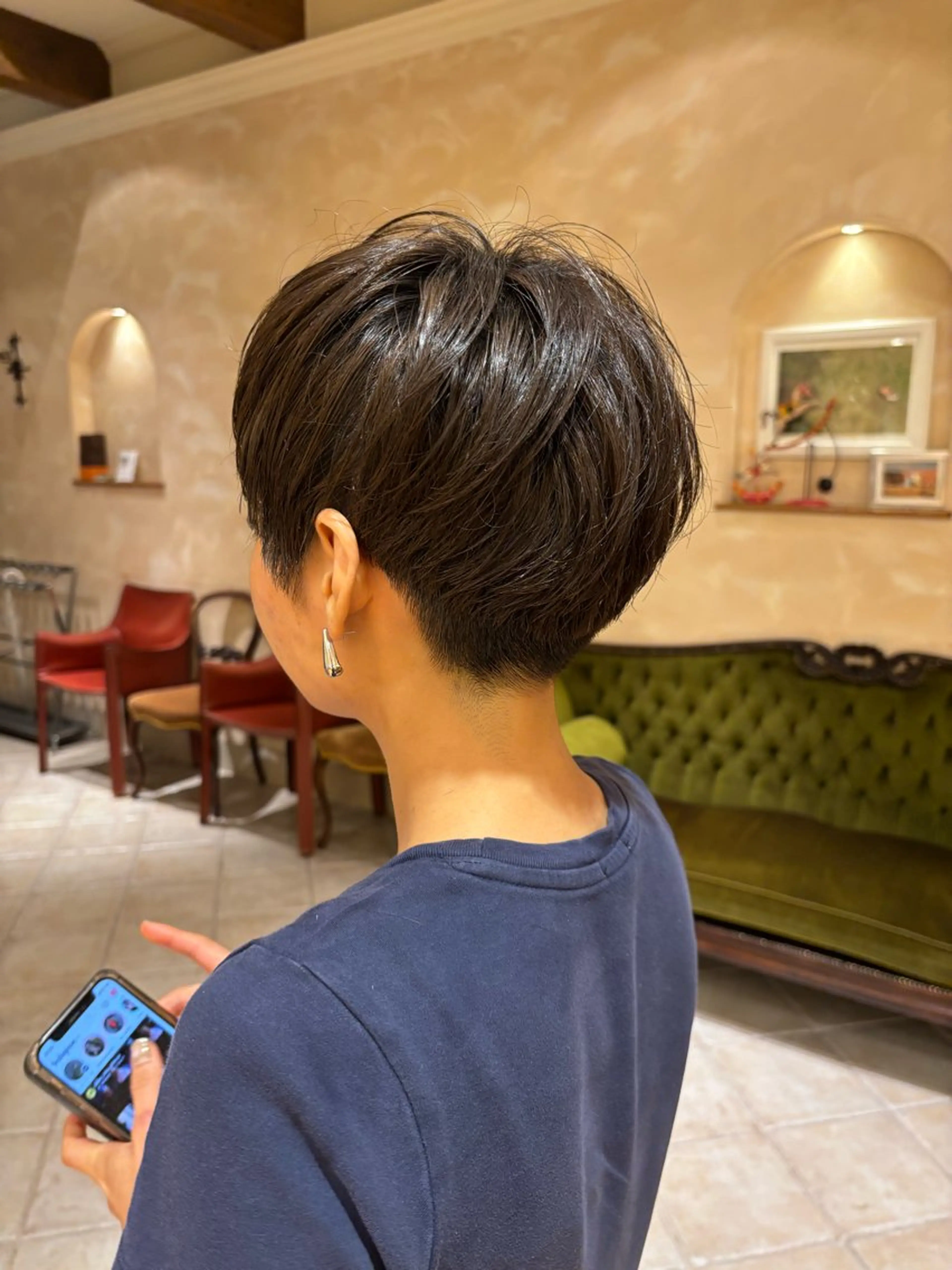 ショート ベリーショート ショートヘア 【ショートカット】 根本翔太のヘアスタイル