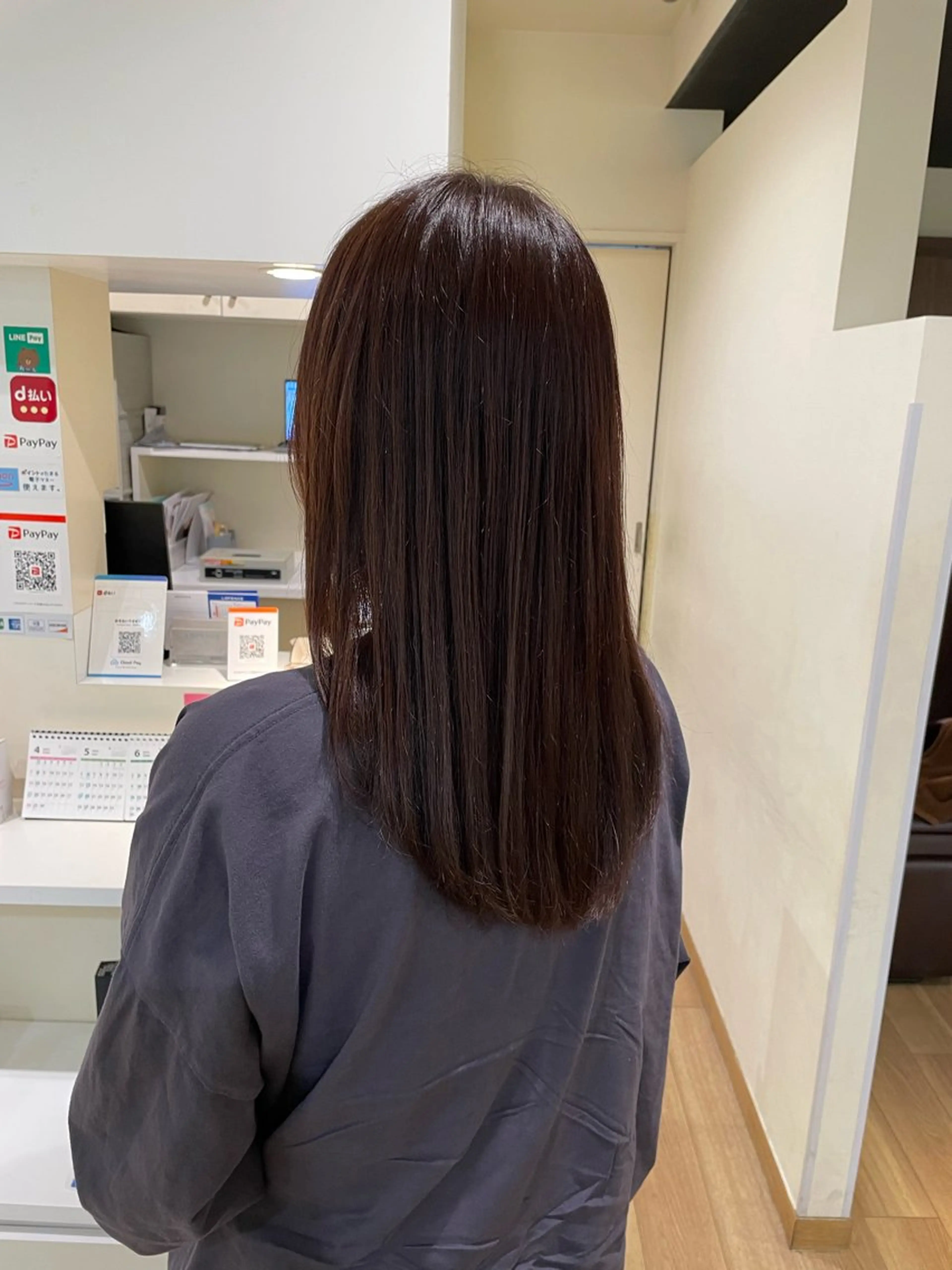 ロング カラー カット ヘアカラー トリートメント 韓国レイヤー🎀/ 顔周り特化🎀/豊田のヘアスタイル