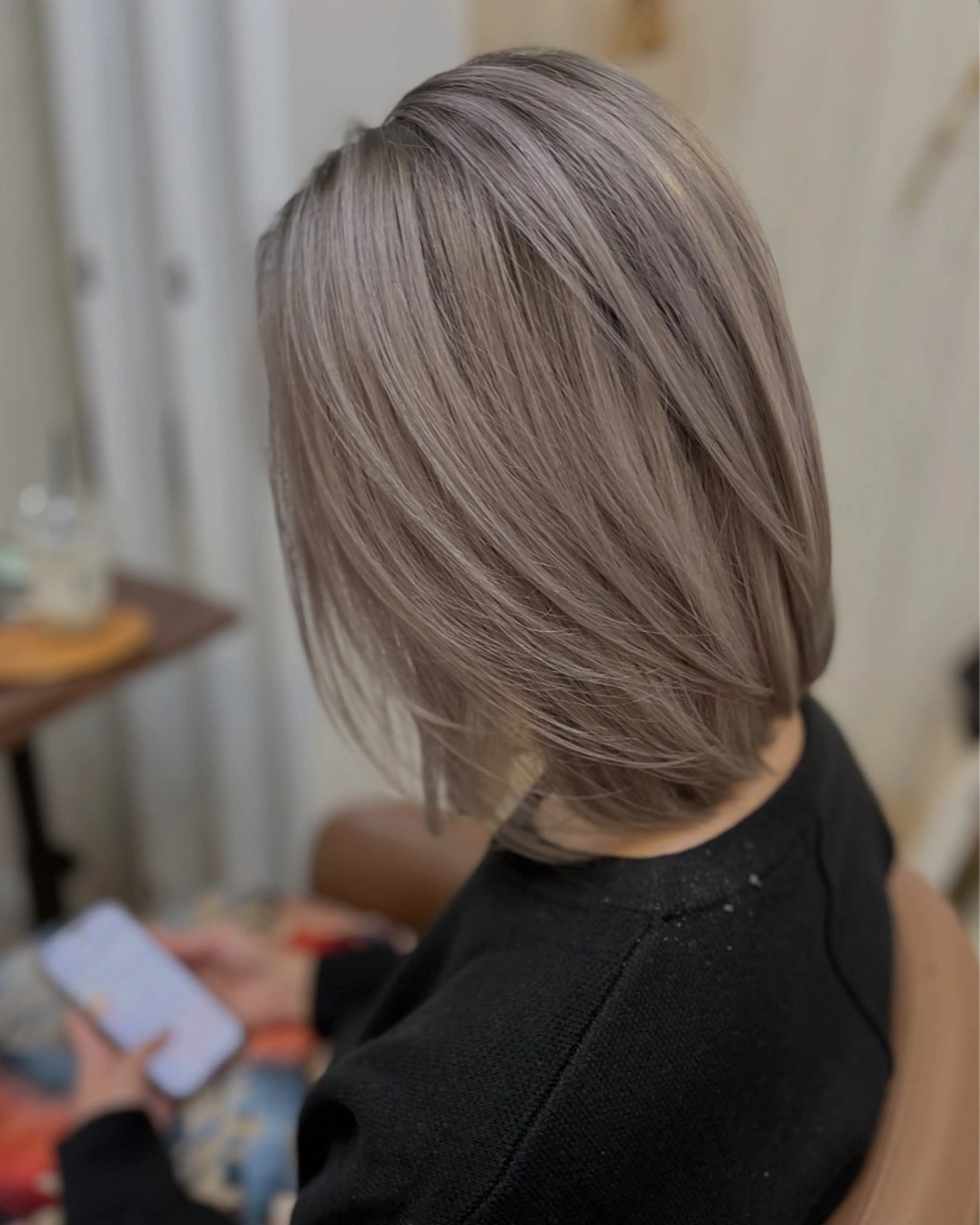 ミディアム カラー ヘアカラー MERCI所属・マツモト コウダイのヘアスタイル