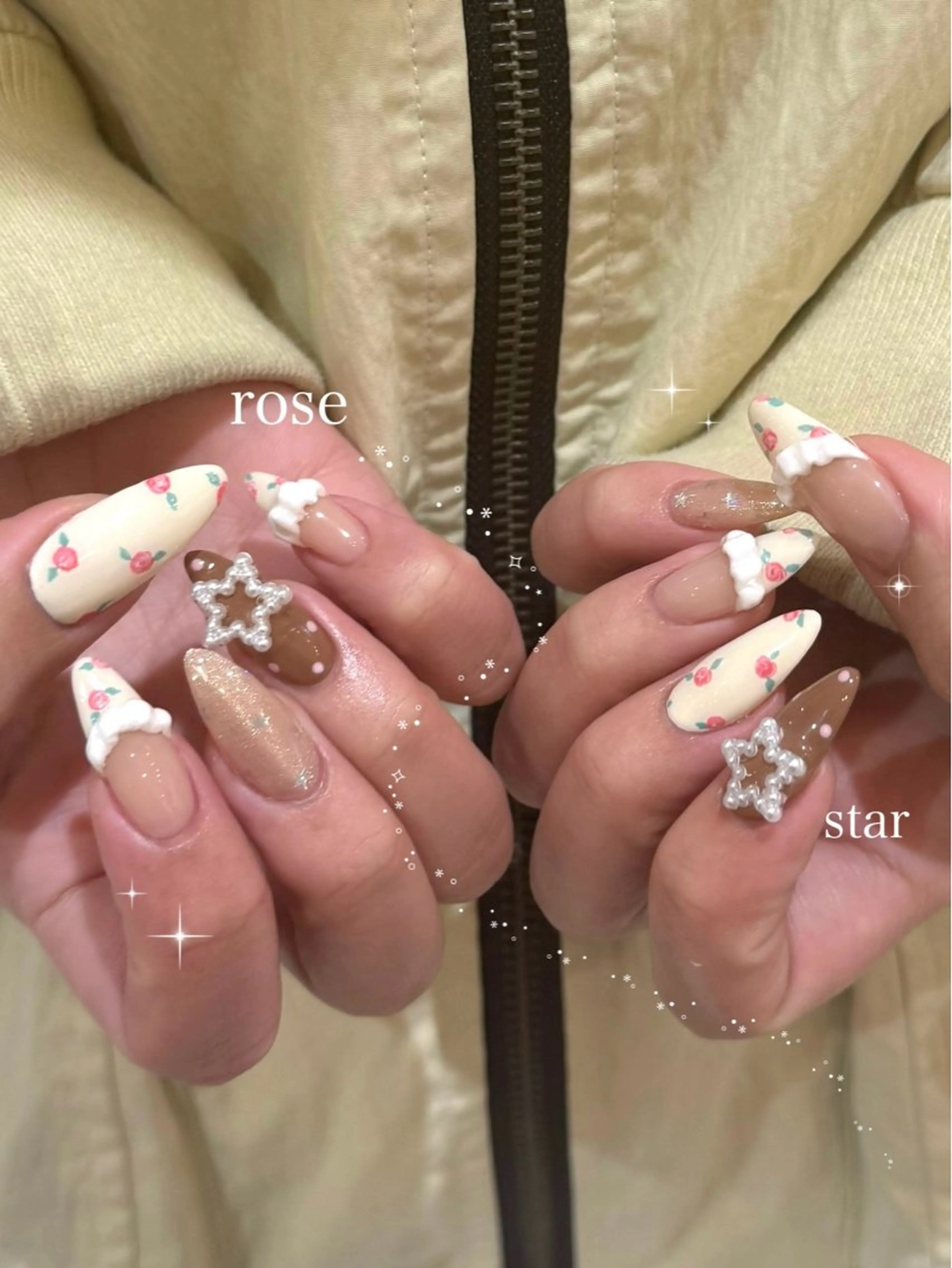 ネイル 持ち込み ハンドネイル nail salon CAREY 🎀のネイルデザイン