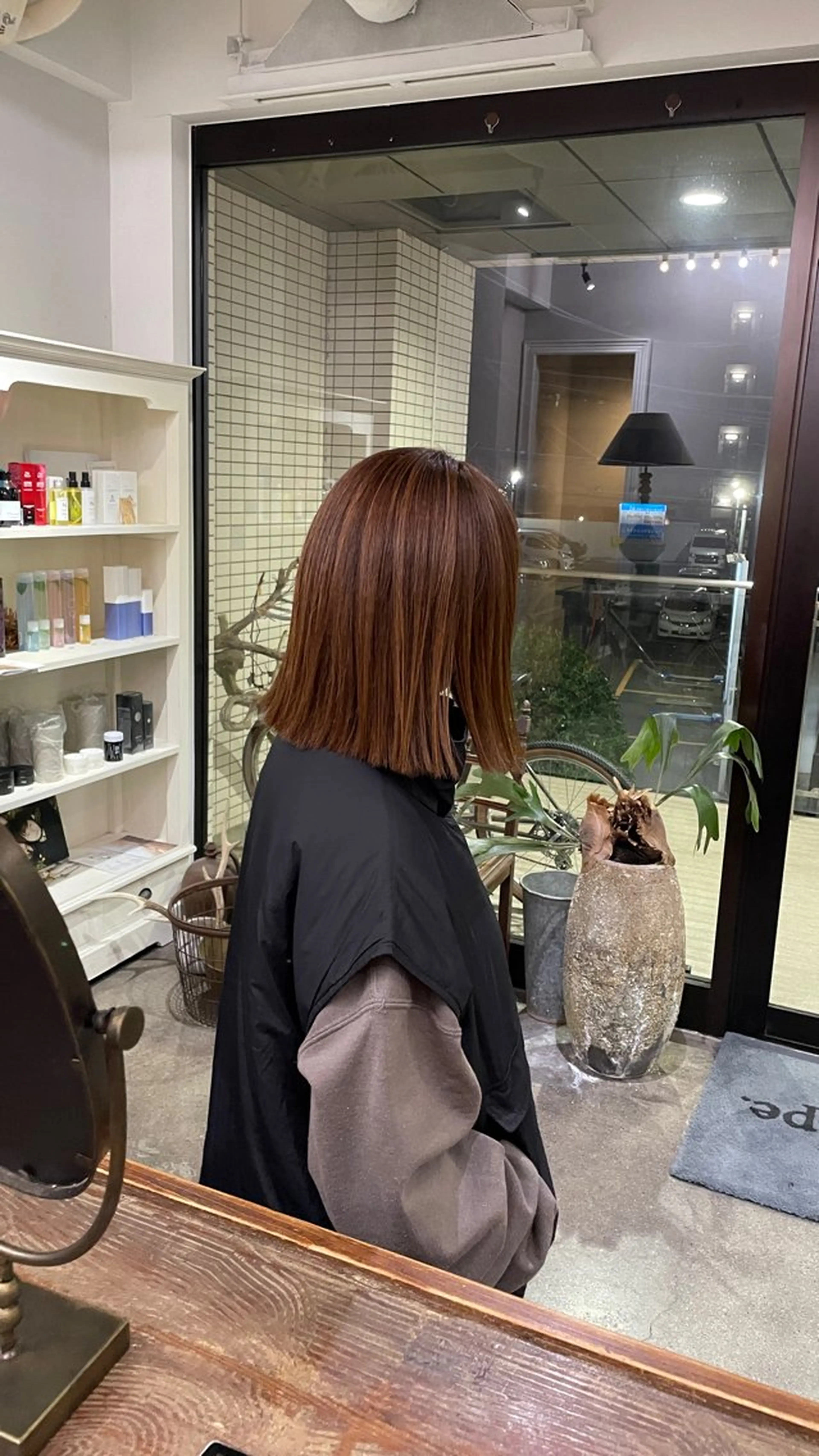 パーマ 縮毛矯正 沼田 彩虹のヘアスタイル