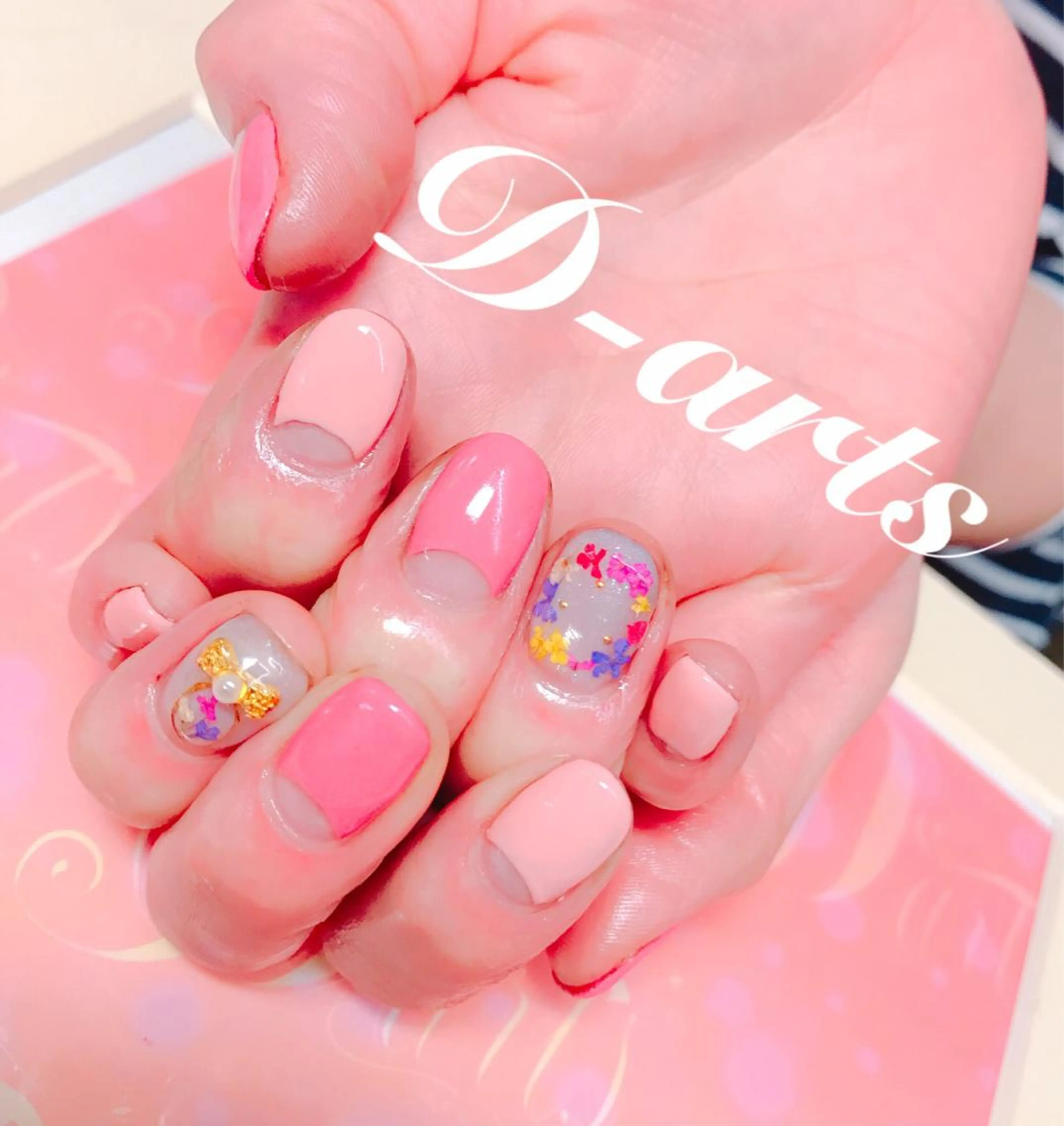 ネイル 持ち込み S&S 村田小百合のネイルデザイン