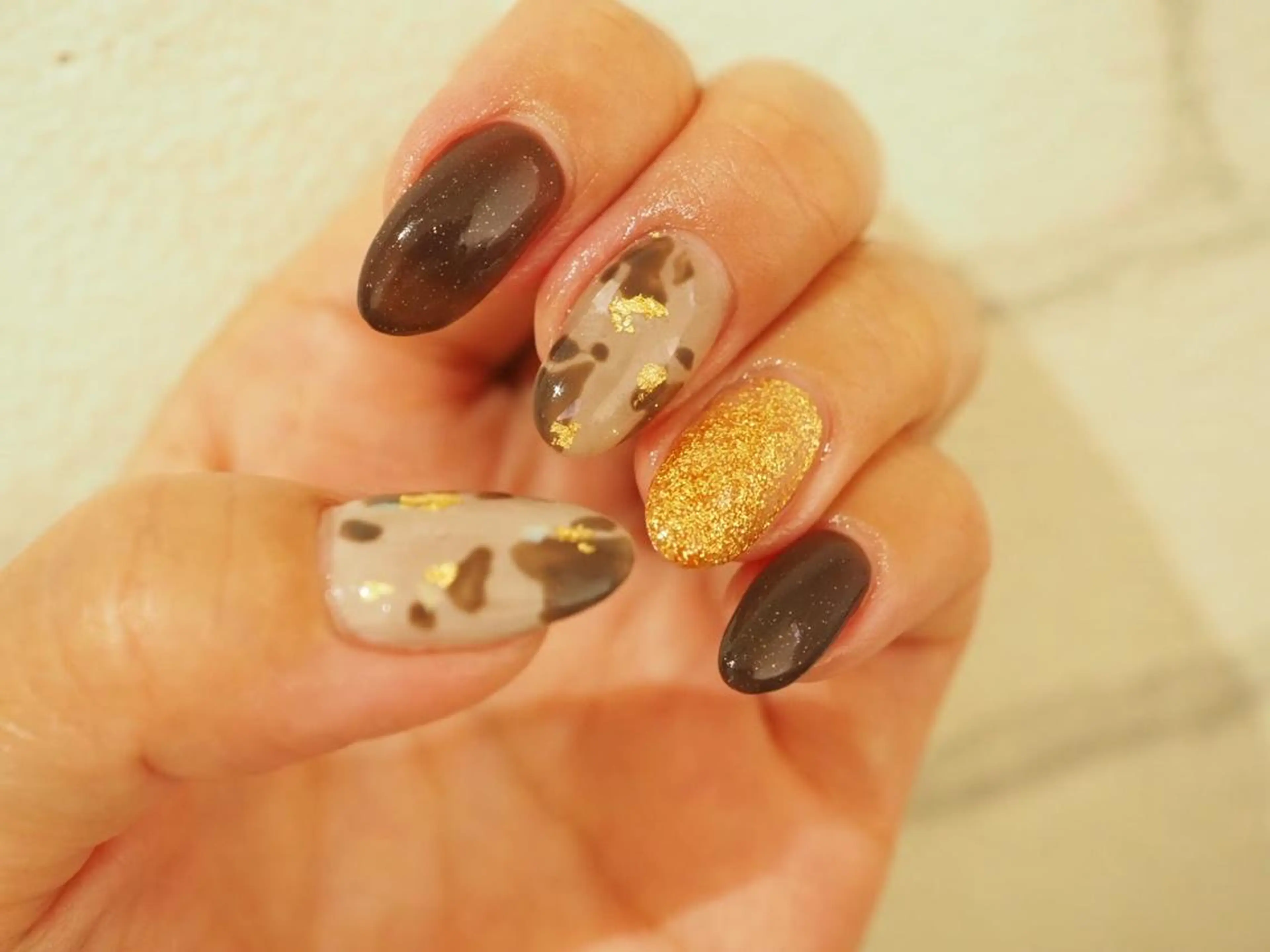 ネイル ハンドネイル komorebi. 小峯 真実のネイルデザイン