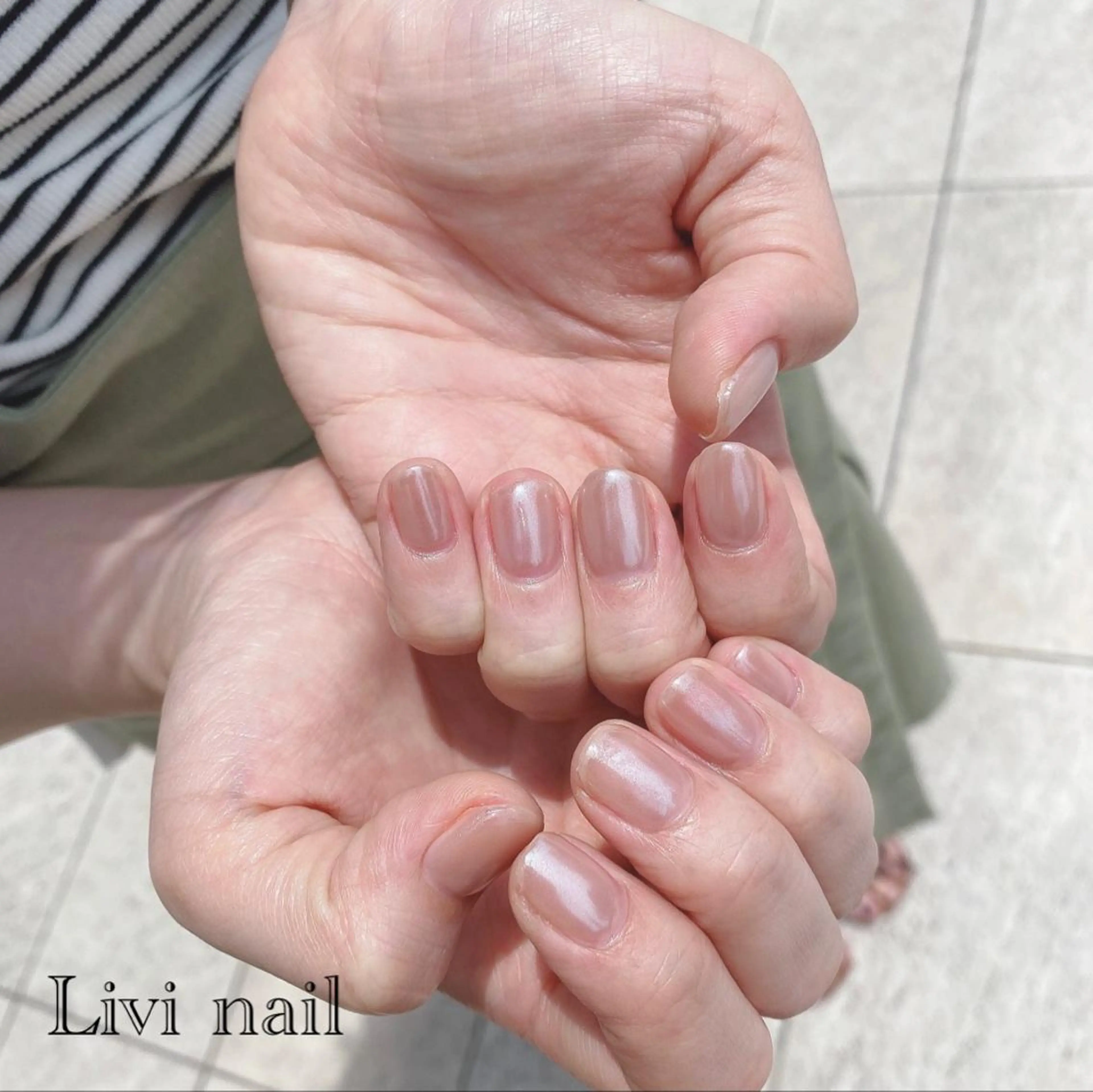 ネイル シンプルネイル nailsalon eplusのネイルデザイン