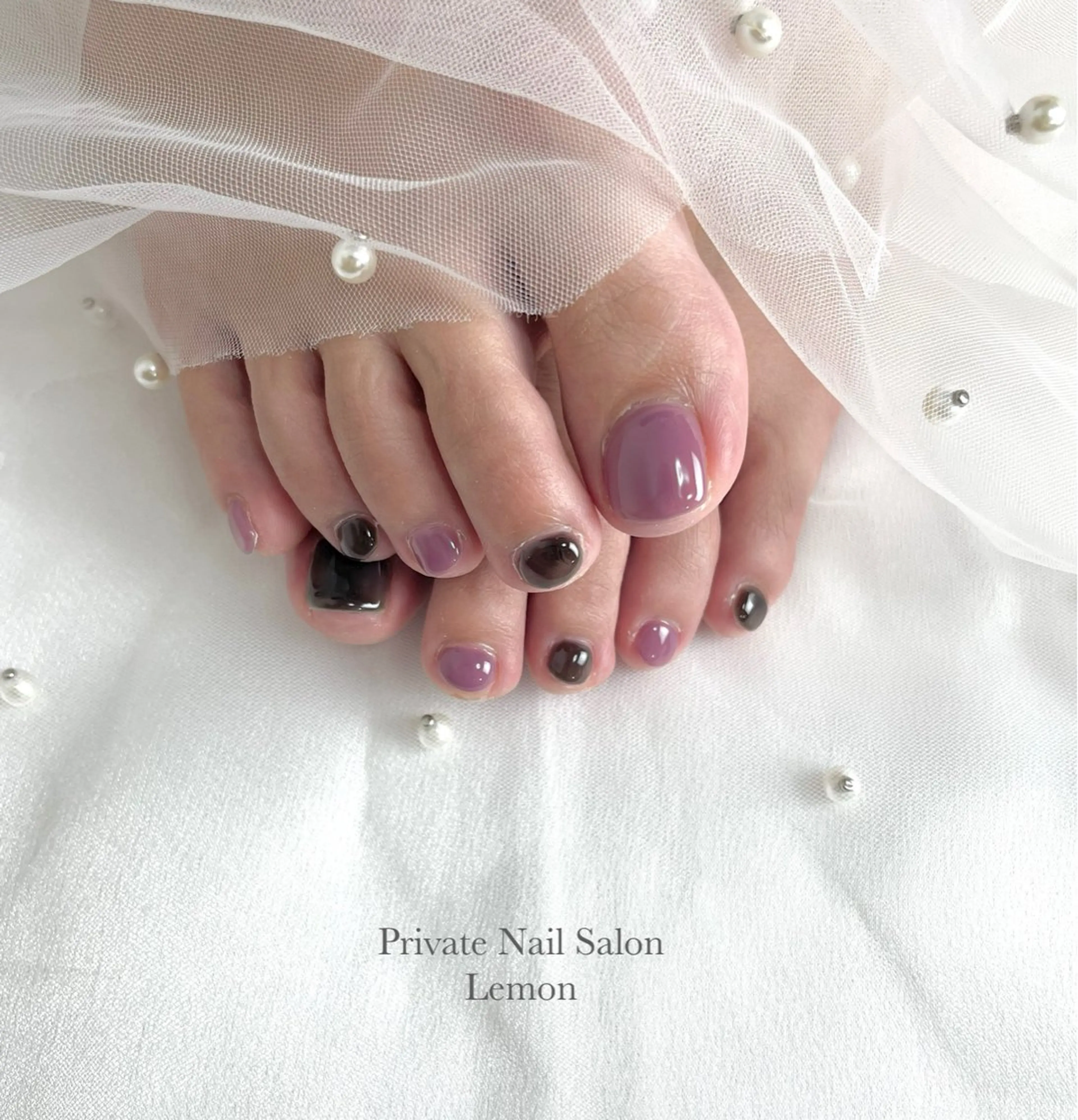ネイル フットネイル Nail Salon Lemonのネイルデザイン