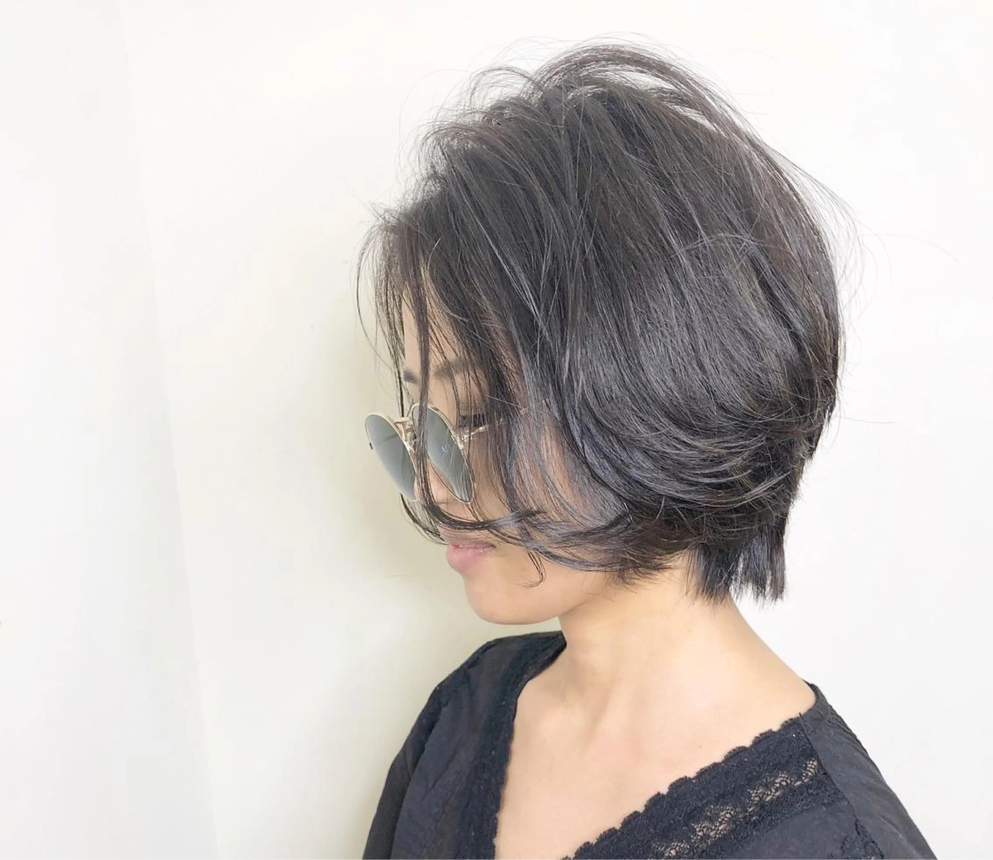 ミディアム カラー omocha hair salon所属・大嶋 伸吾のヘアスタイル
