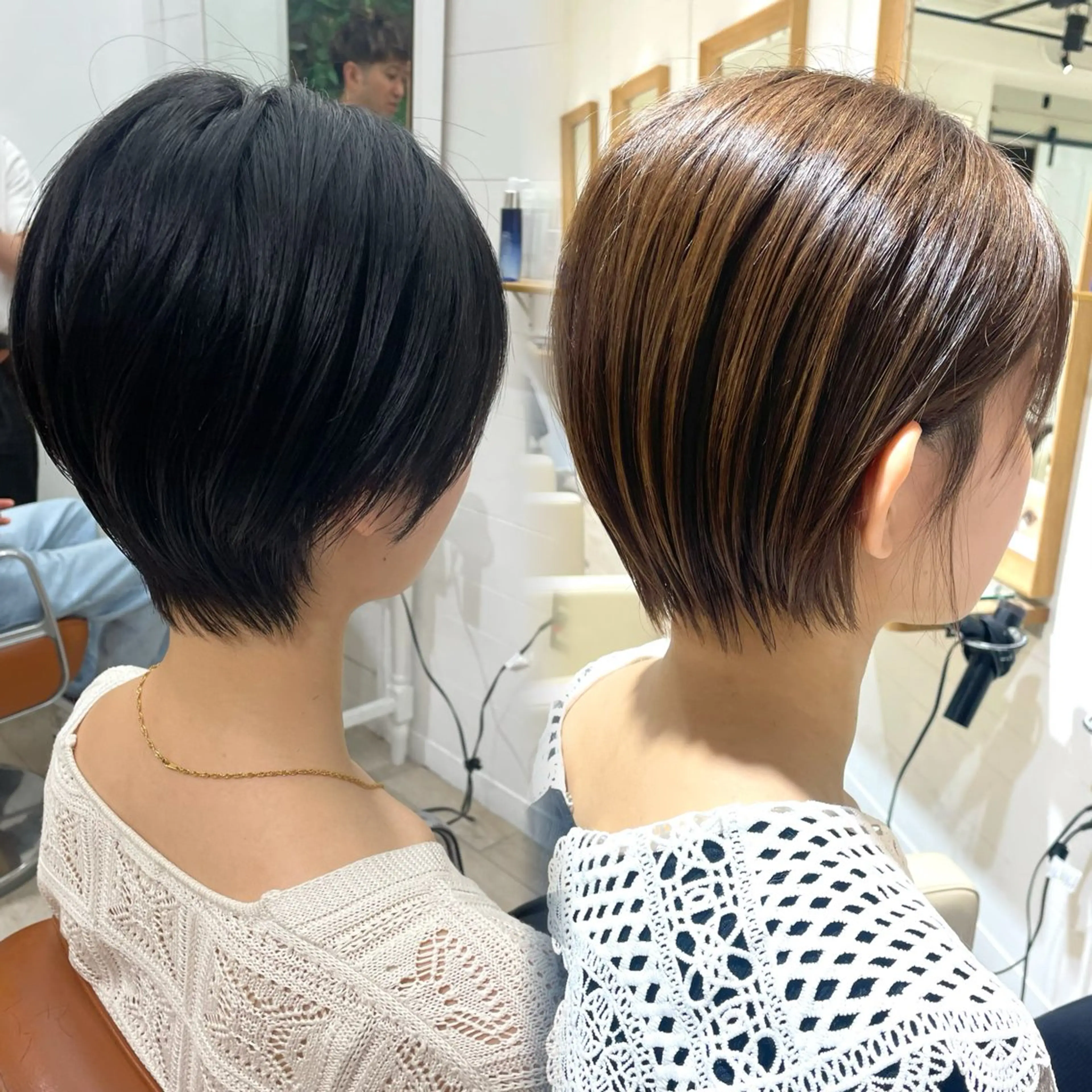 レディースカット+アミノ酸シャンプー🌿話題のレブリン酸オイルを使わせていただきます💍🤍の写真