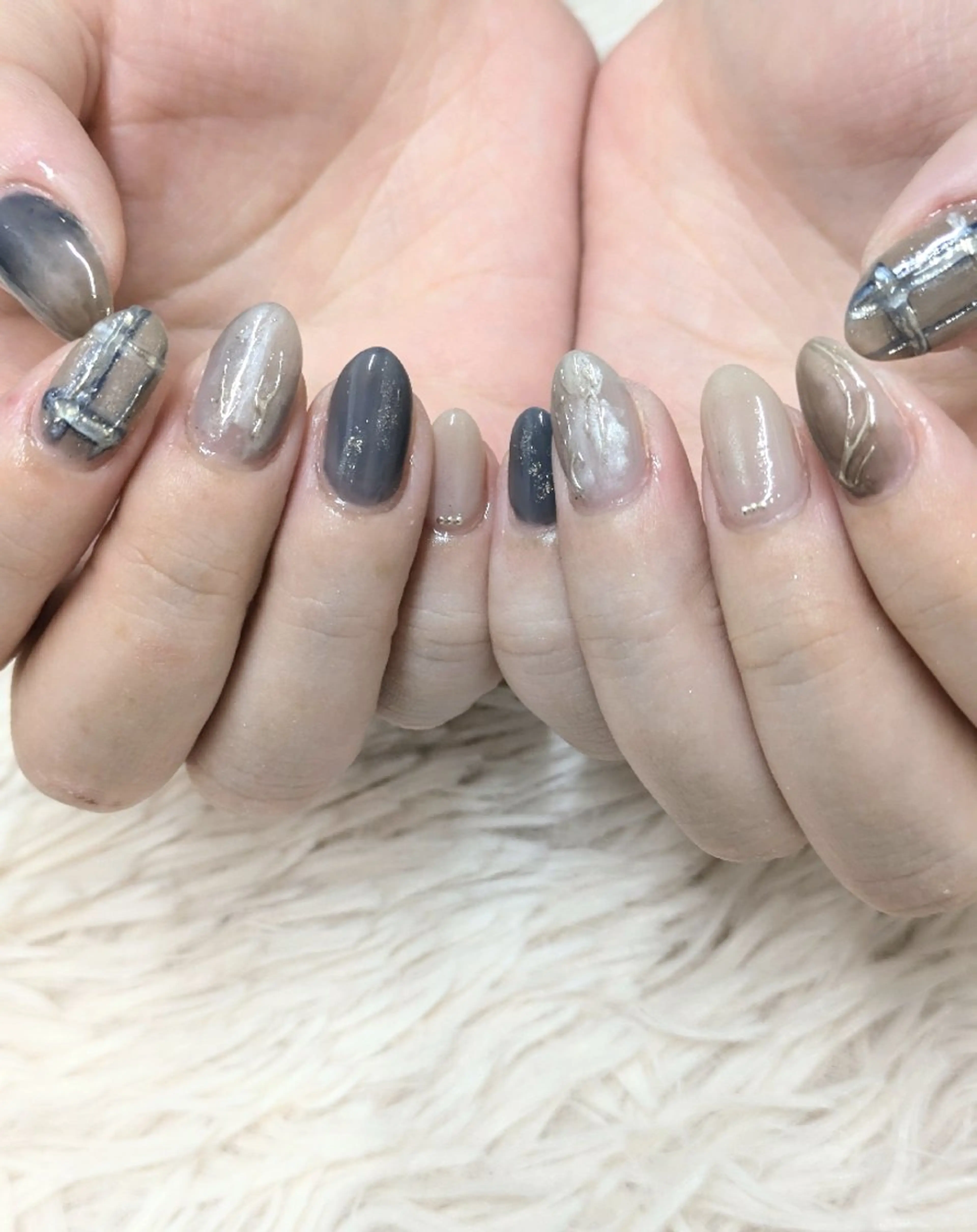 ネイル ハンドネイル 會田 瑠衣のネイルデザイン